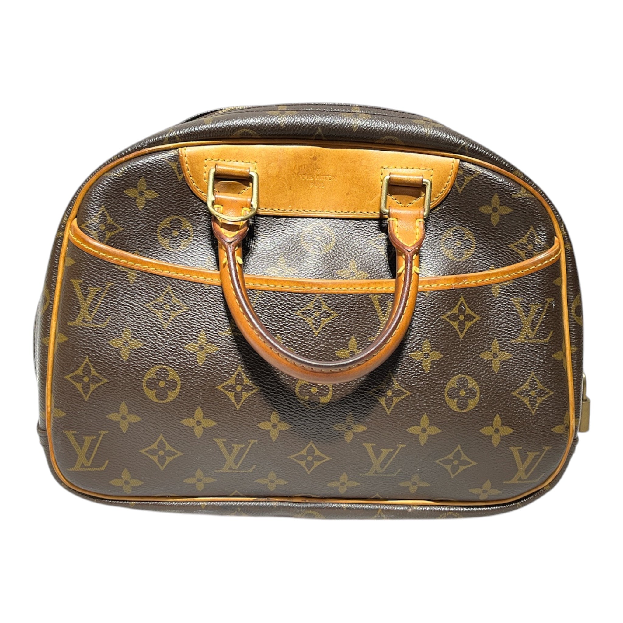 LOUIS VUITTON/Hand Bag/Monogram/BRW/MONOGRAM DEAUVILLE view 2
