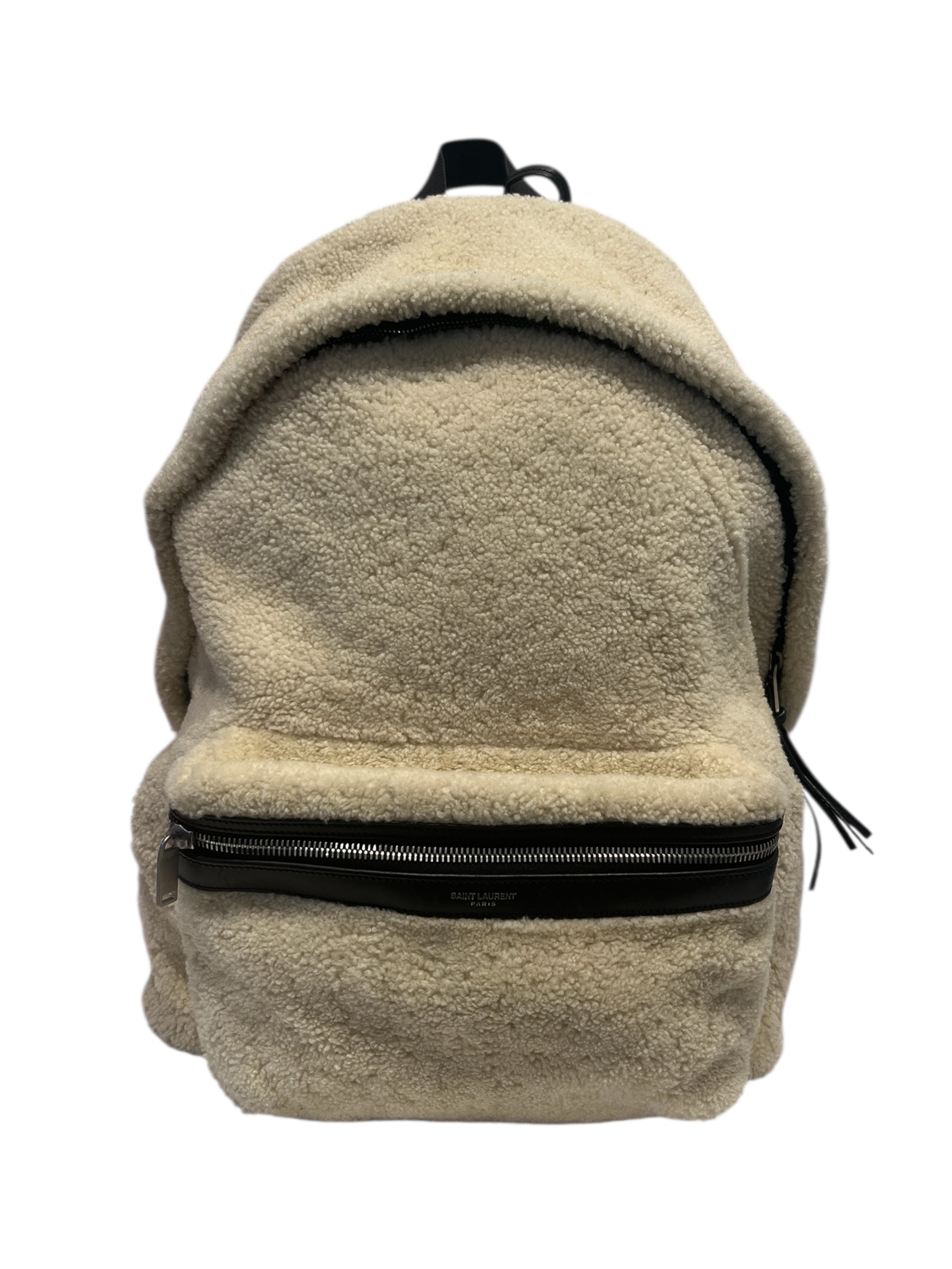 SAINT LAURENT/Backpack/Cotton/CRM/SHEARLINGBACKPACKPLB534 view 1