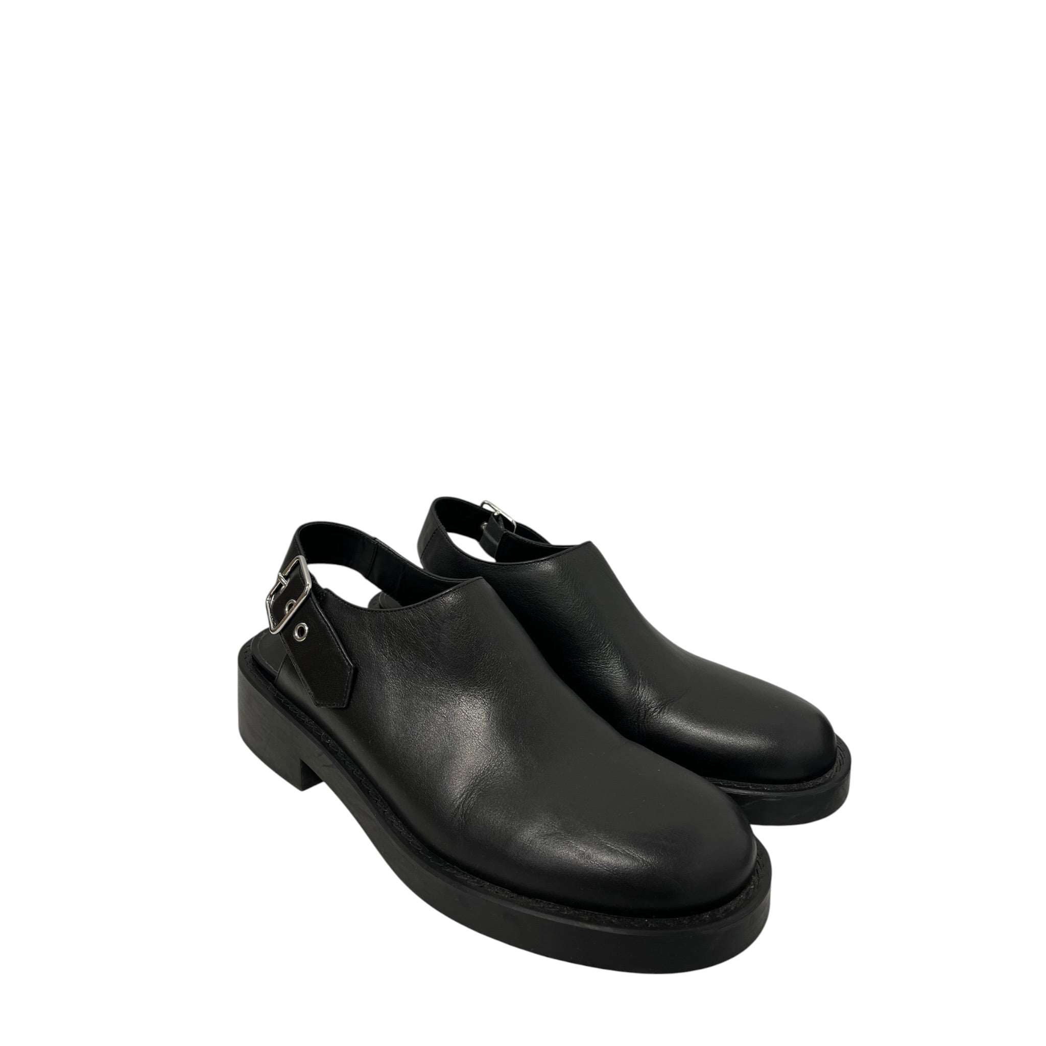 Courreges/Loafers/EU 44/Leather/BLK/GOGO CLOGS view 6