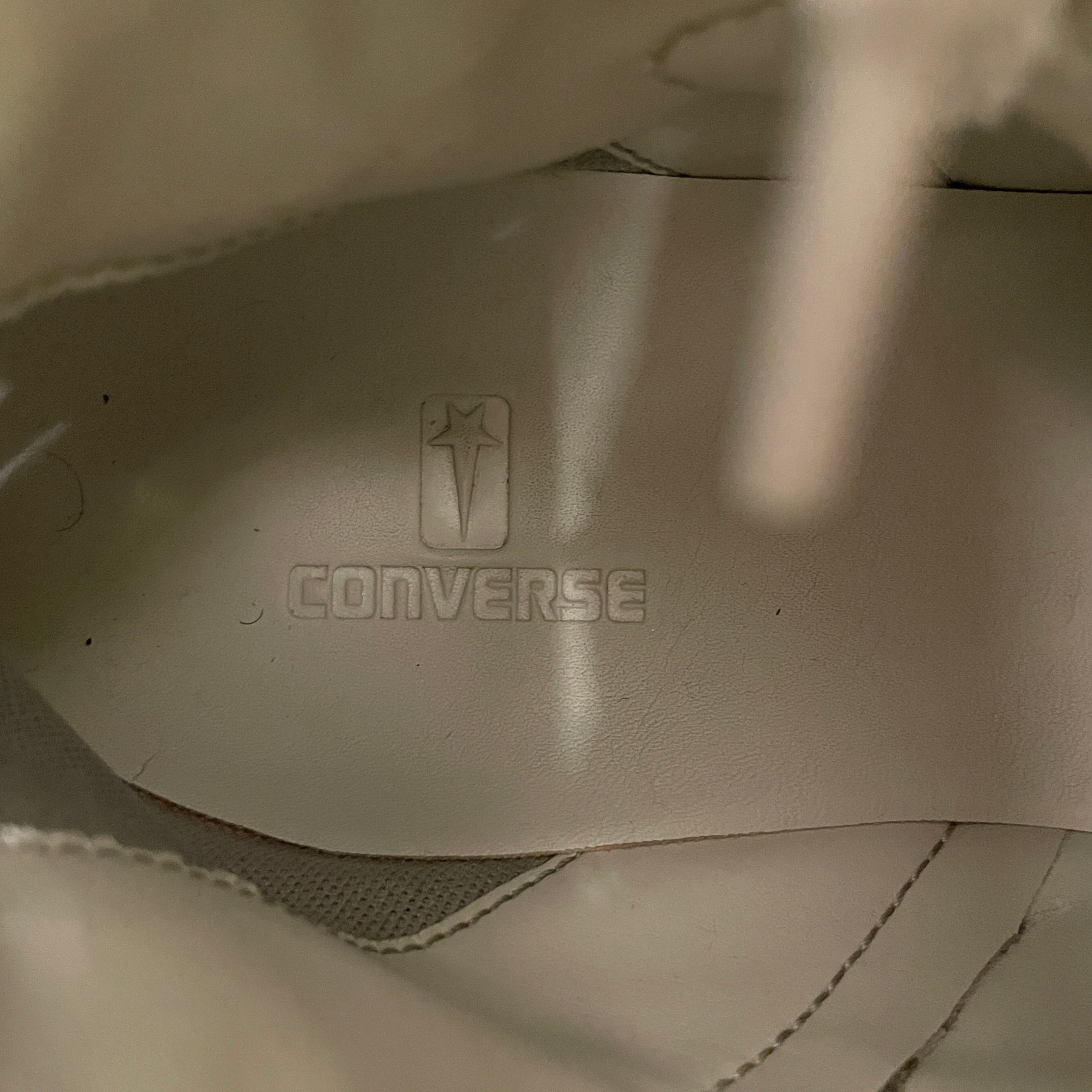 RICK OWENS DRKSHDW/CONVERSE/Hi-Sneakers/US 13/Leather/GRY/A10960C view 6