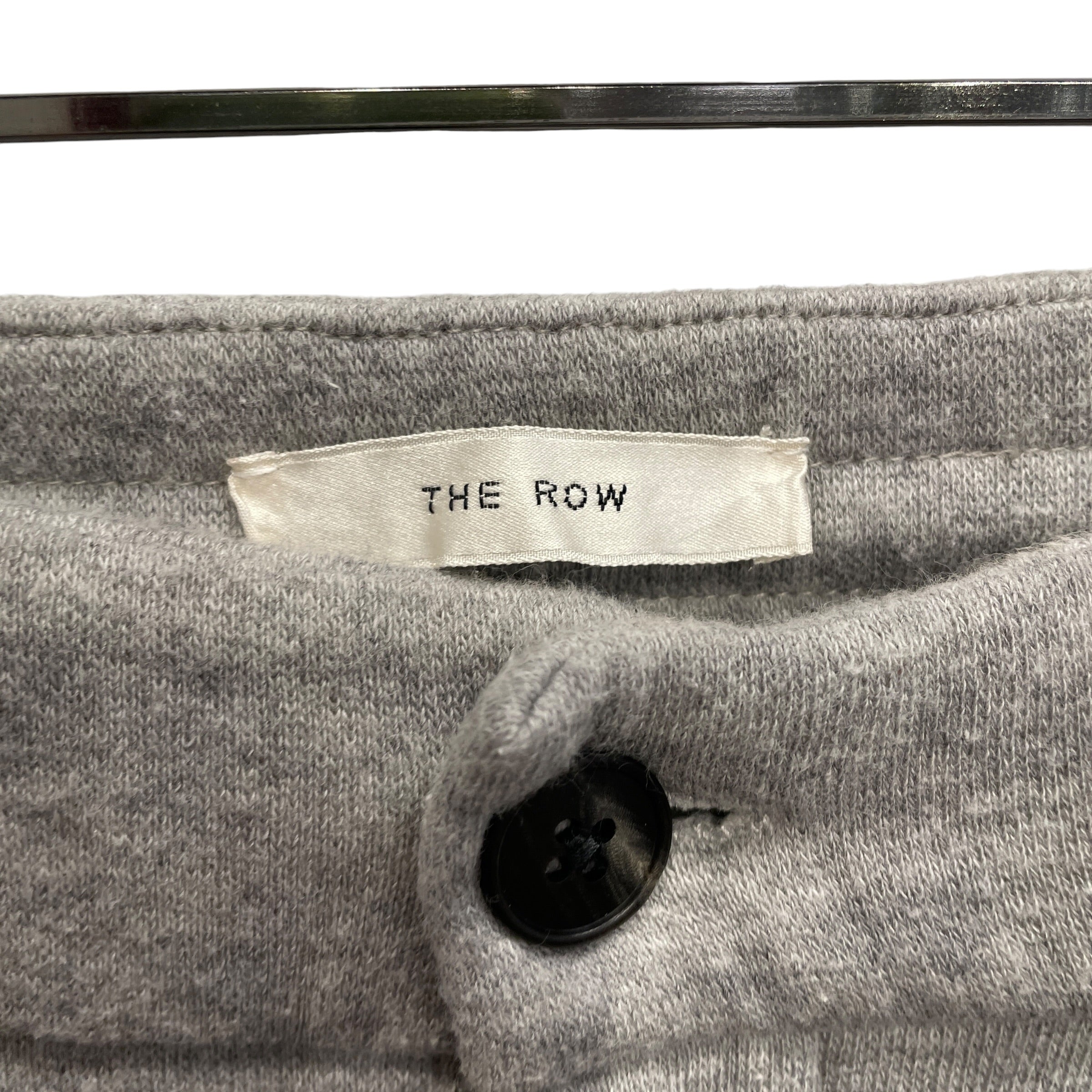 THE ROW/Straight Pants/L/Cotton/GRY/DRAWSTRING SWEATS view 3