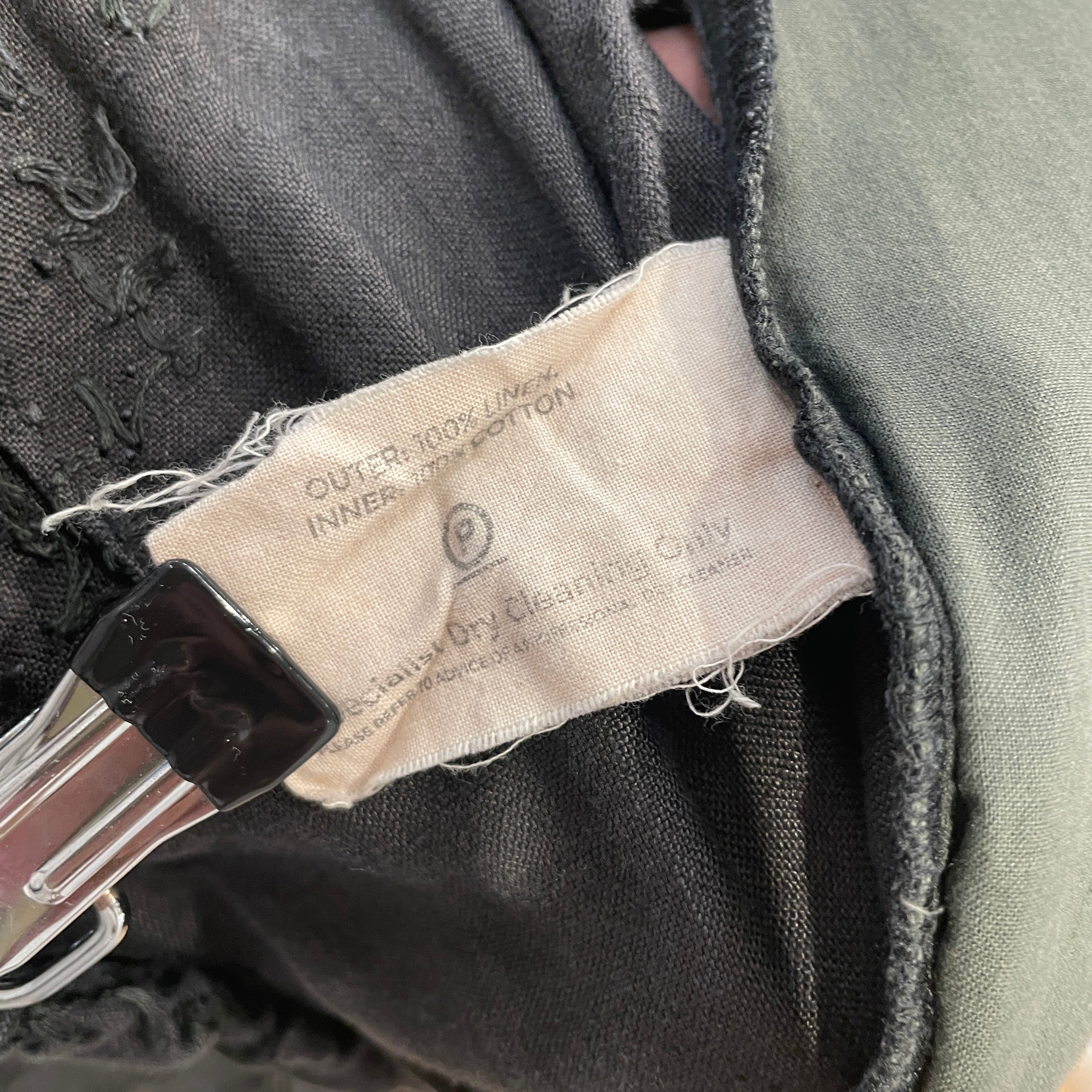 By Walid/Pants/S/Cotton/NVY/FLORAL EMBROIDERY view 3