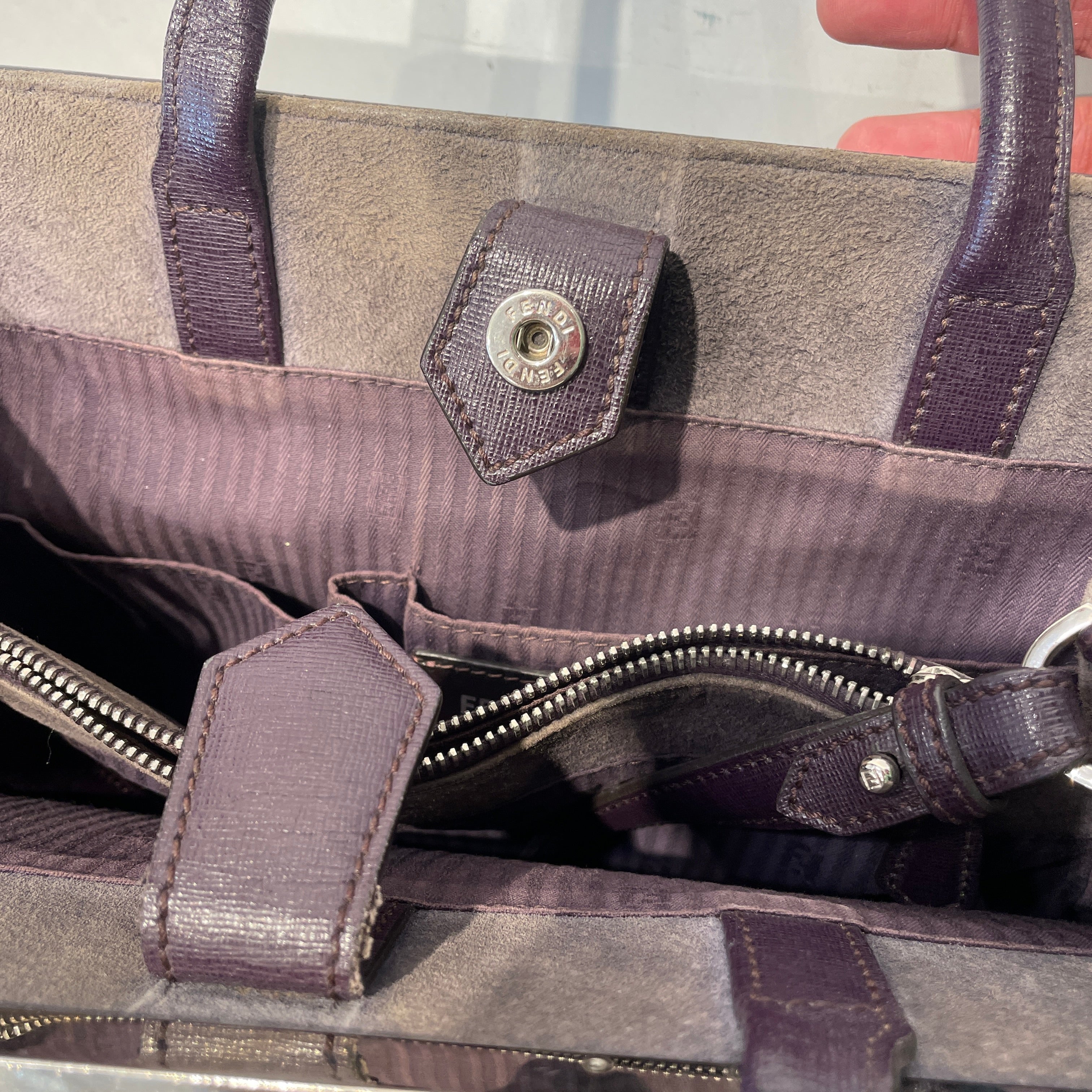 FENDI/Tote Bag/Leather/PPL/2JOURS view 4
