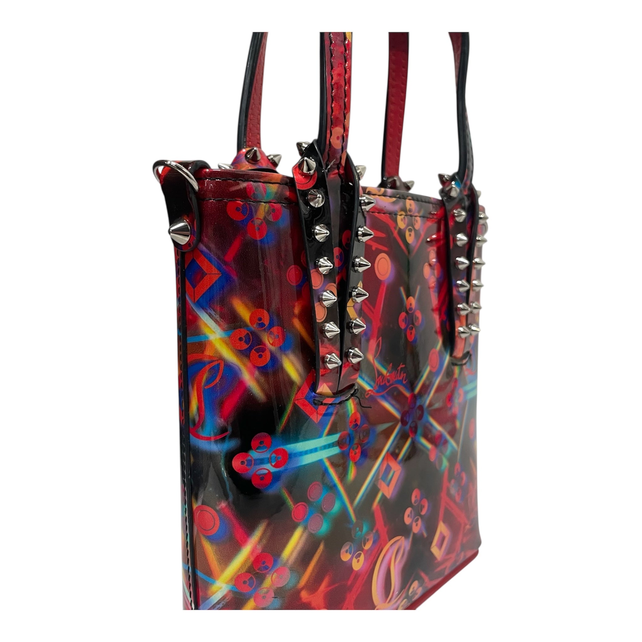 Christian Louboutin/Tote Bag/Graphic/MLT/Cabata Nano Discolaser view 4