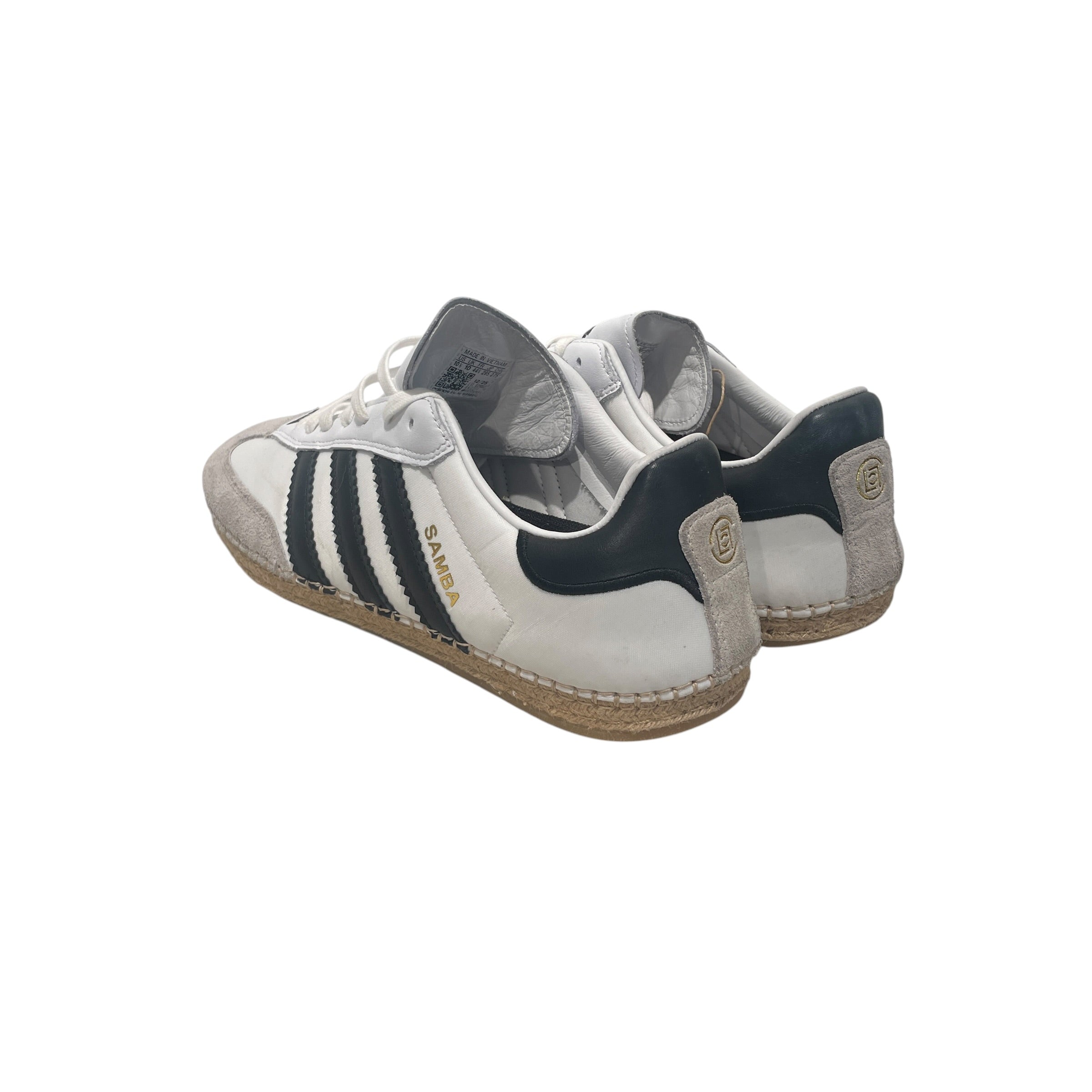 adidas/Low-Sneakers/US 10.5/Cotton/WHT/saMBA view 2