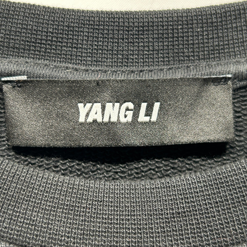 Yang Li/Sweatshirt/M/Cotton/BLK/