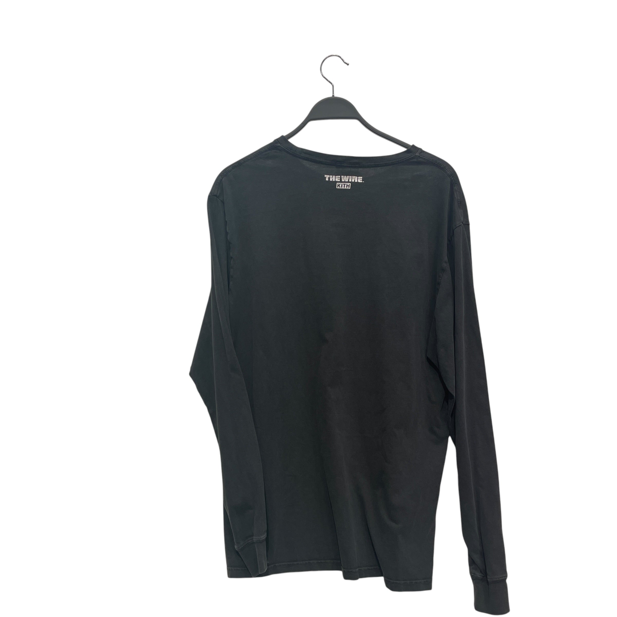 KITH/LS T-Shirt/L/Cotton/GRY/MY NAME IS MY NAME view 2