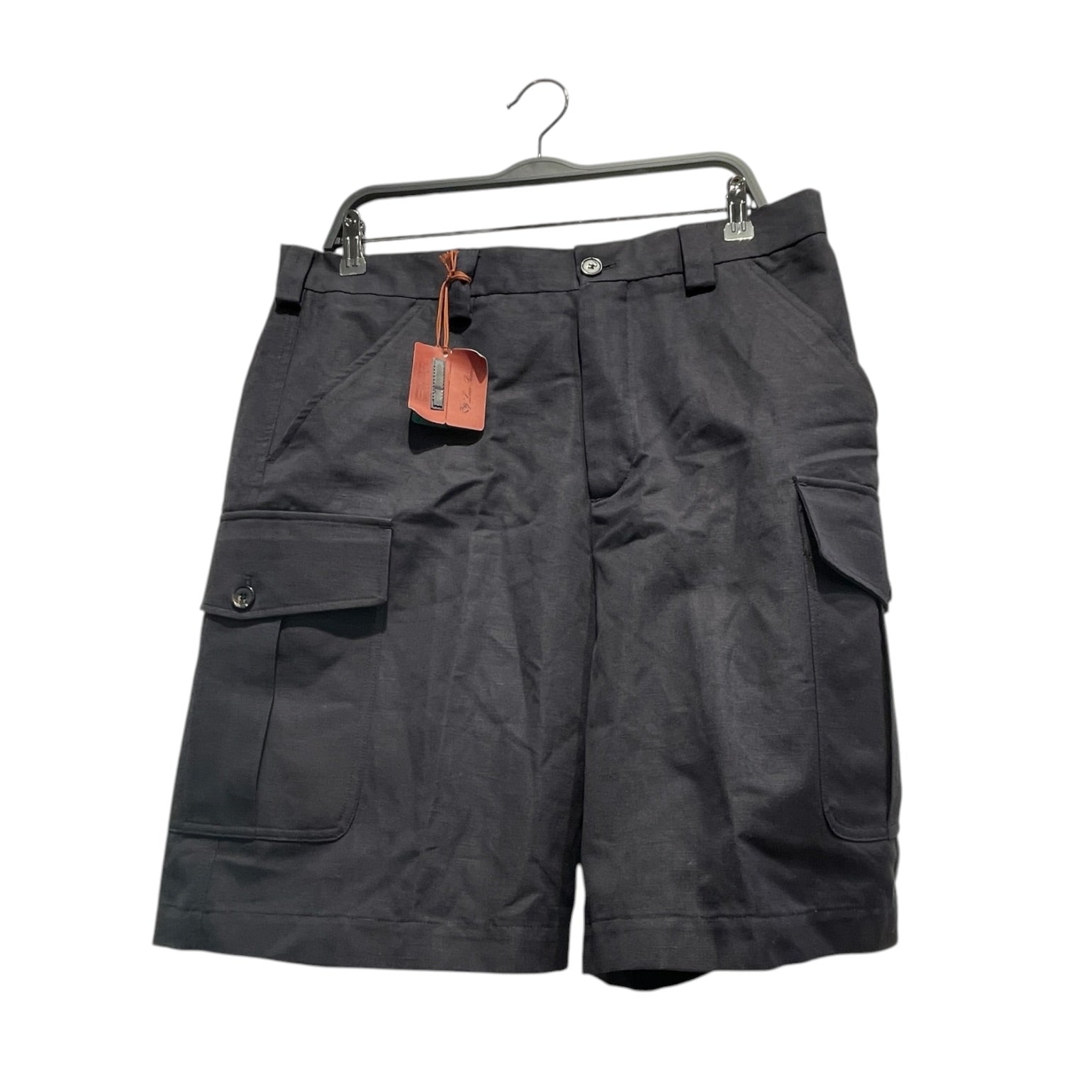 Loro Piana/Shorts/XXL/Cotton/NVY/Navy Bizen Bermuda Shorts view 1