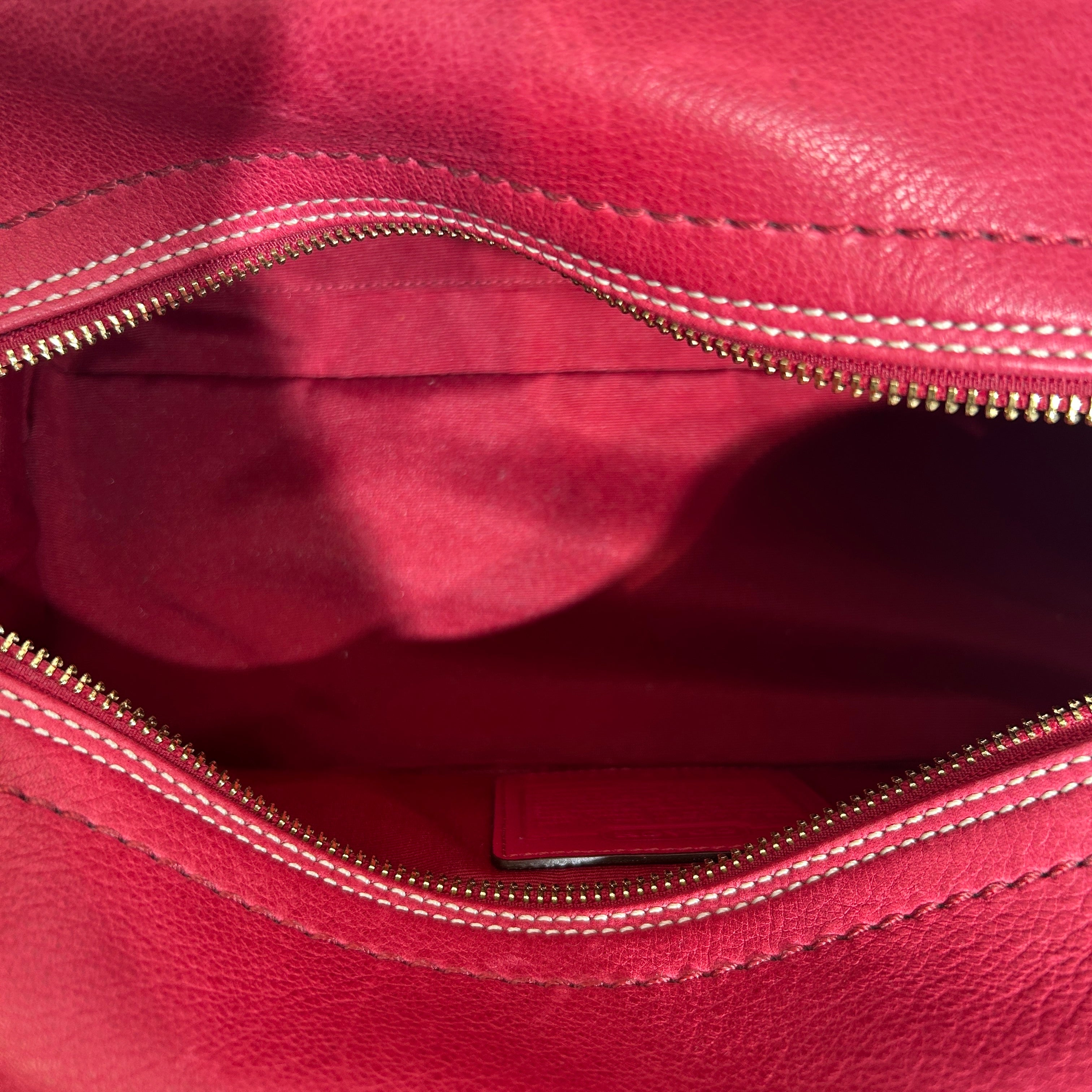 COACH/Hand Bag/Leather/RED/SOHO MIA SATCHEL view 4