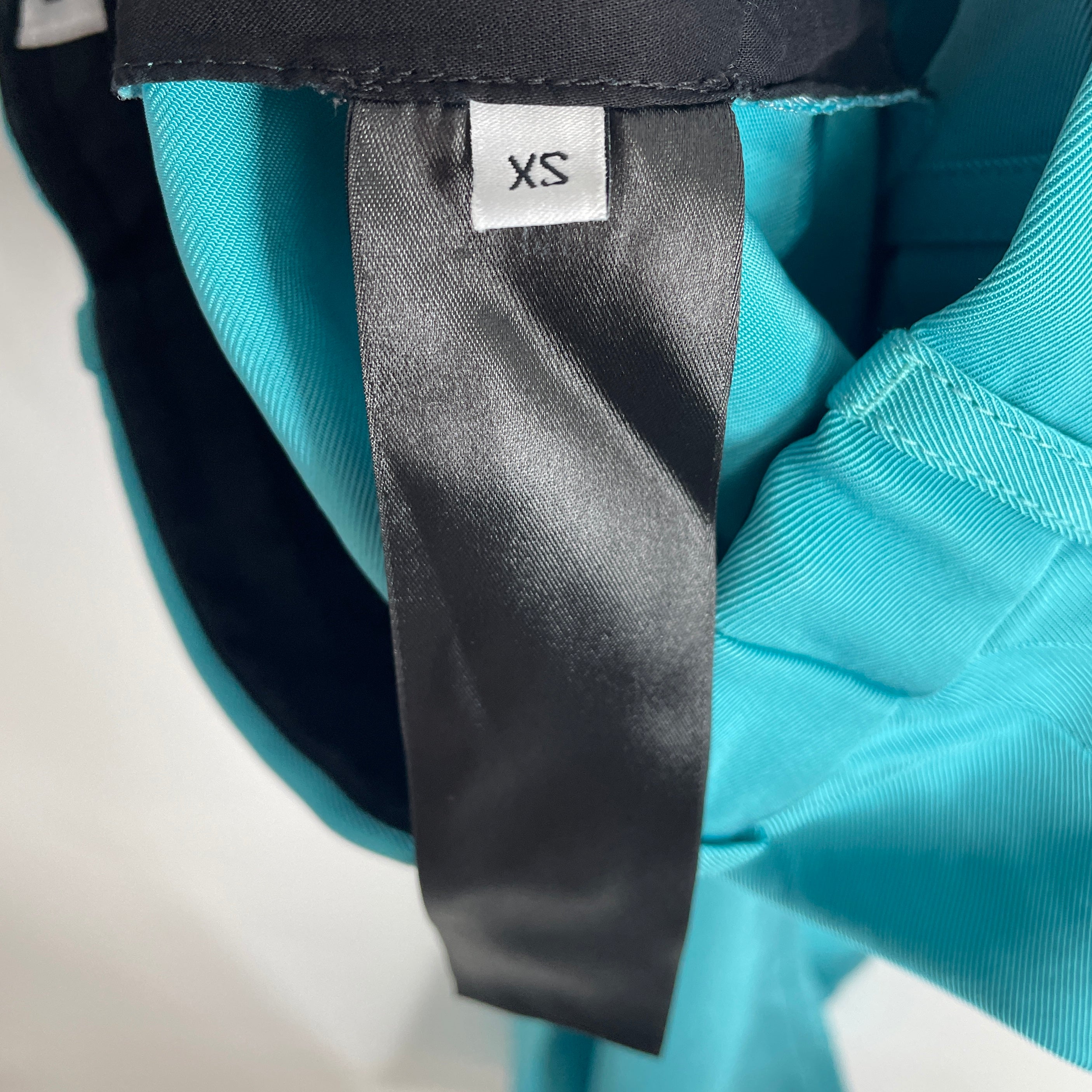 BALENCIAGA/Straight Pants/Cotton/BLU/BALENCIAGA TROUSERS TURQUOISE view 4