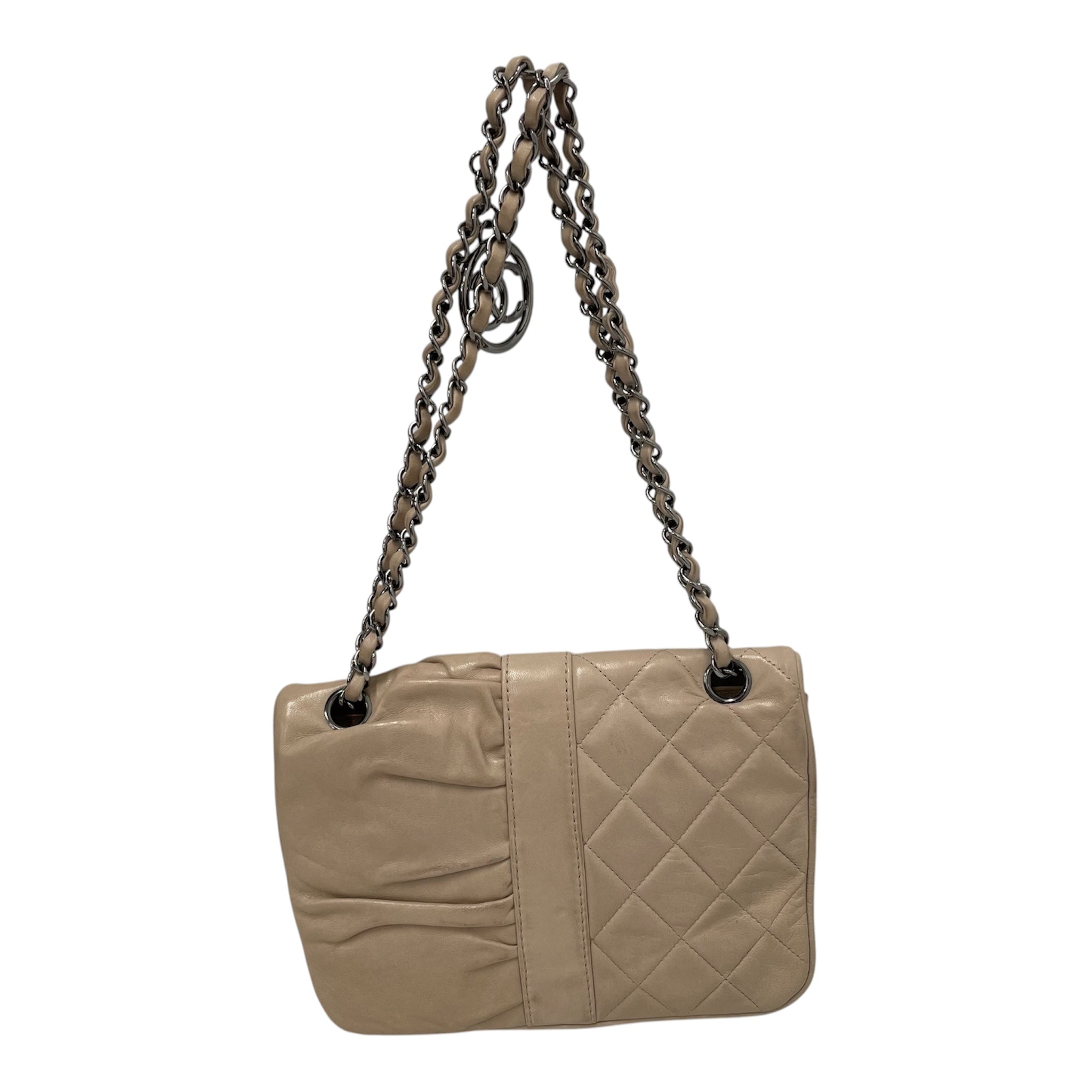 CHANEL/Tote Bag/Leather/BEG/HALFSTITCH view 2