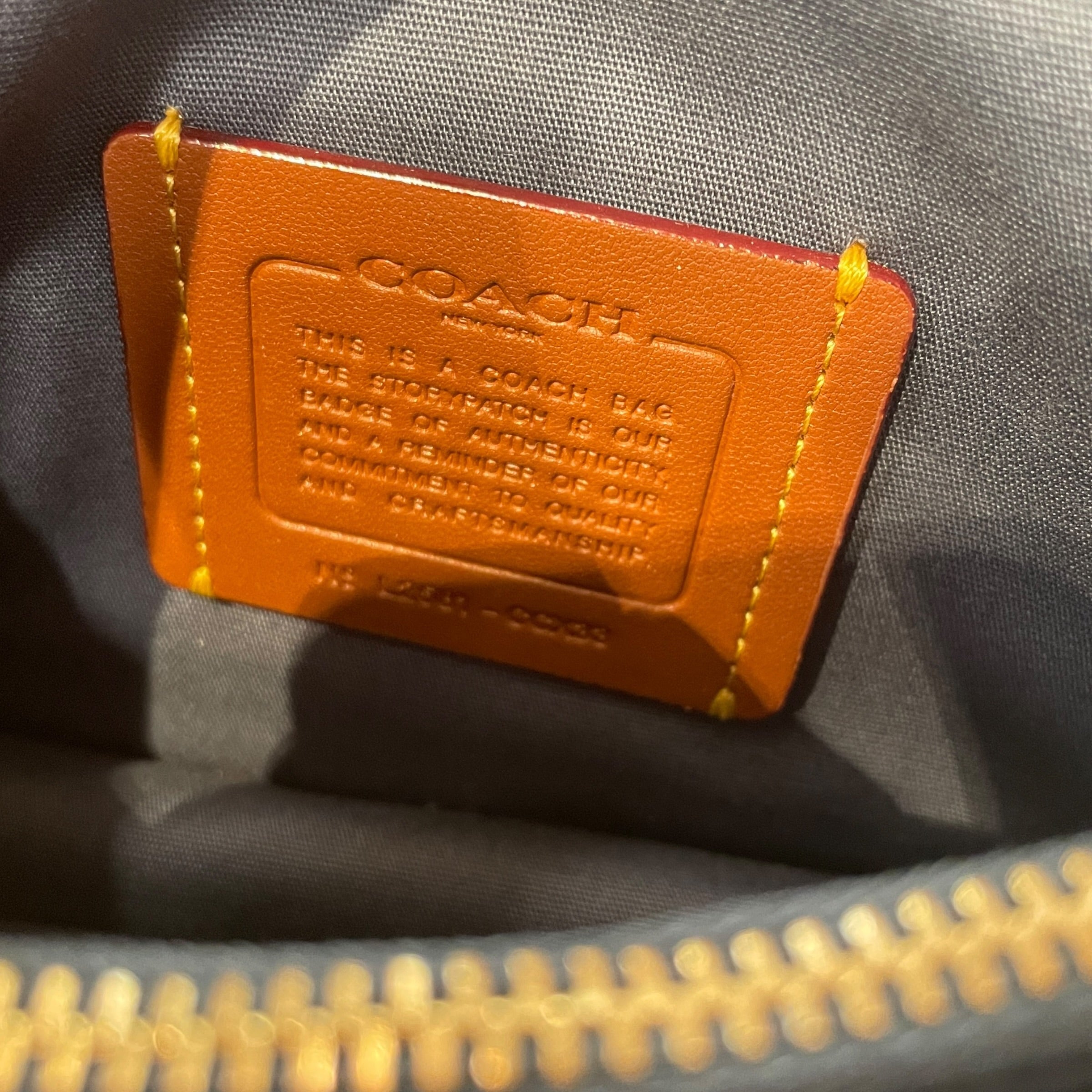 COACH/Cross Body Bag/Denim/BLU/tabby view 6