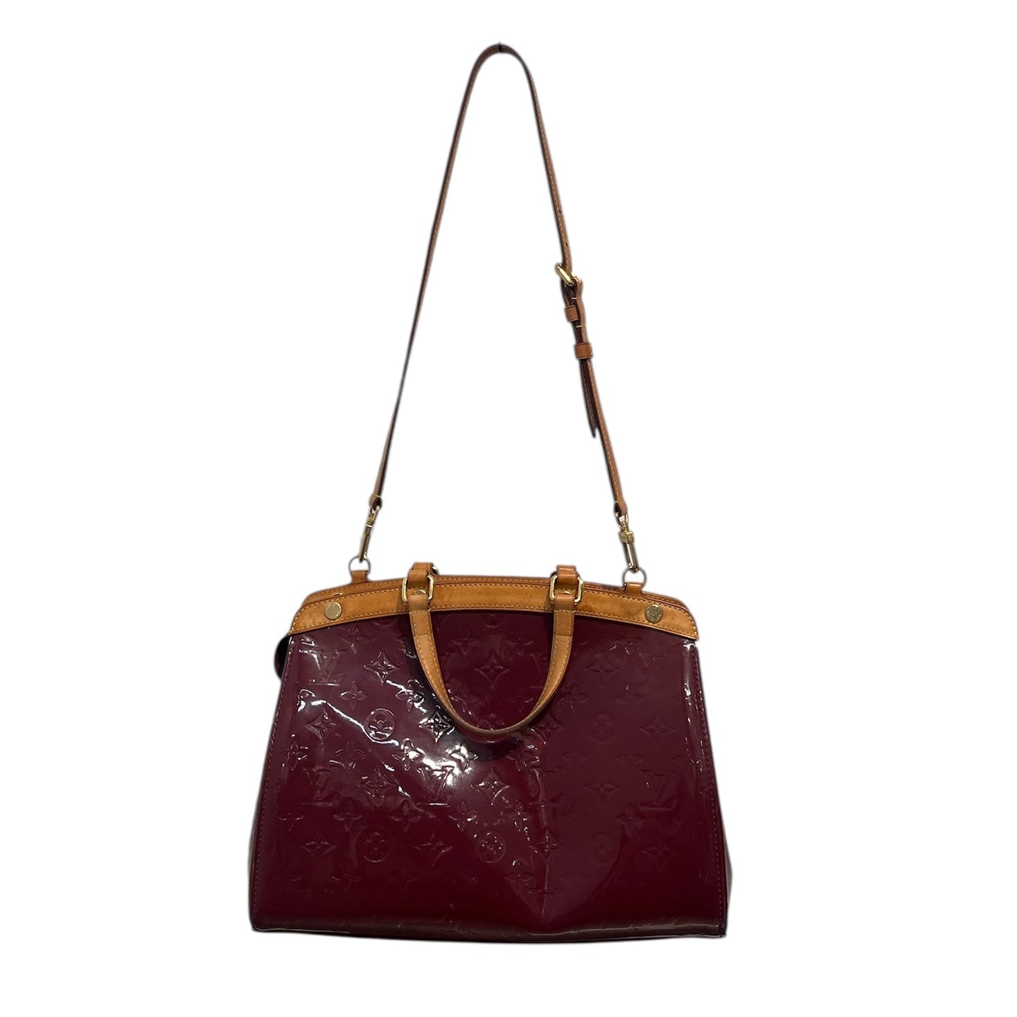 LOUIS VUITTON/Cross Body Bag/Monogram/Leather/BRD/PATENT SR0184 view 2