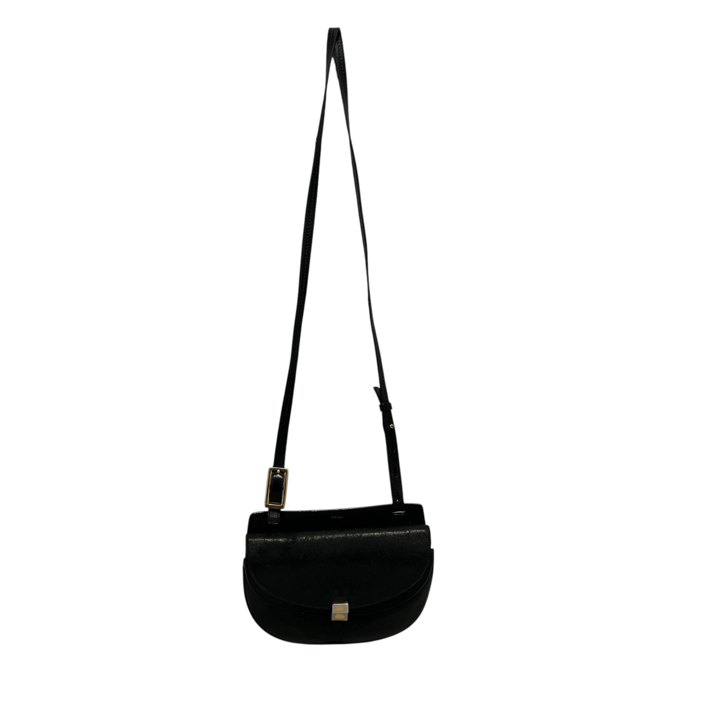 Chloe/Cross Body Bag/Leather/BLK/ view 1