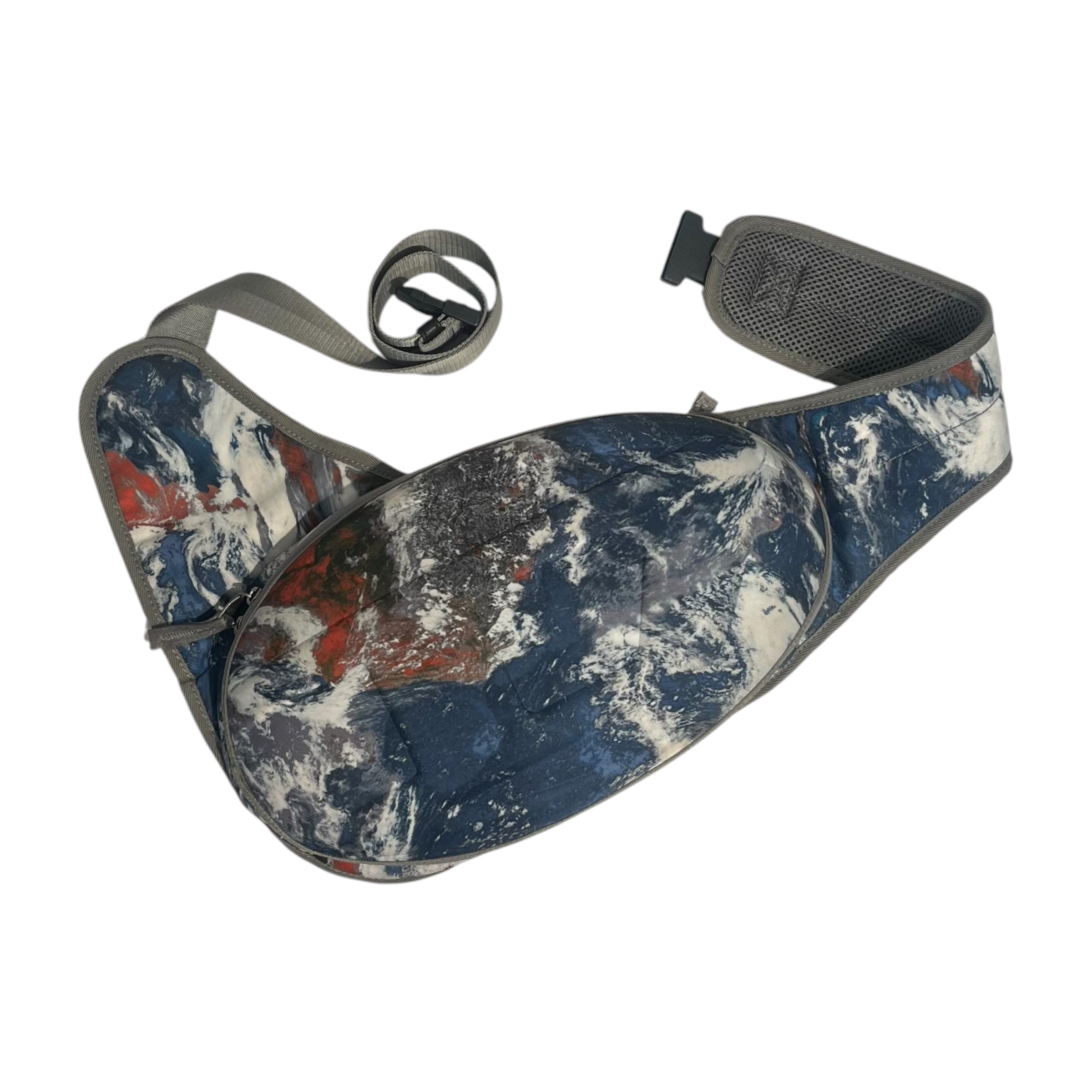 DIESEL/Backpack/All Over Print/Polyester/BLU/TERRA SCAPE-HARDSHELL view 1