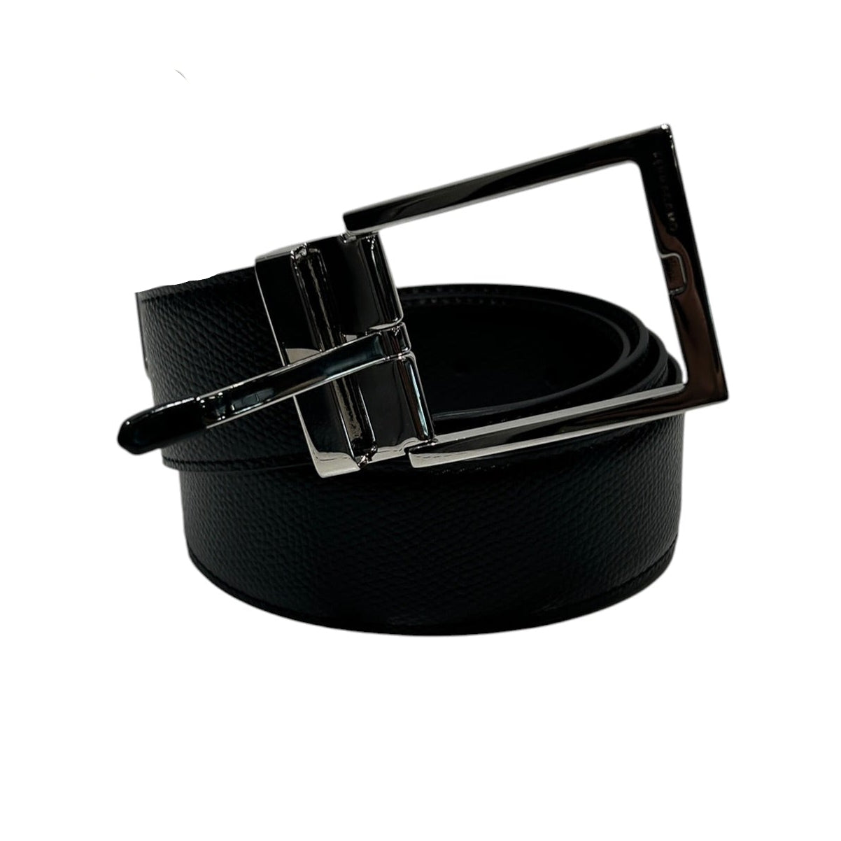 Salvatore Ferragamo/Belt/Leather/BLK/M's/classic view 1