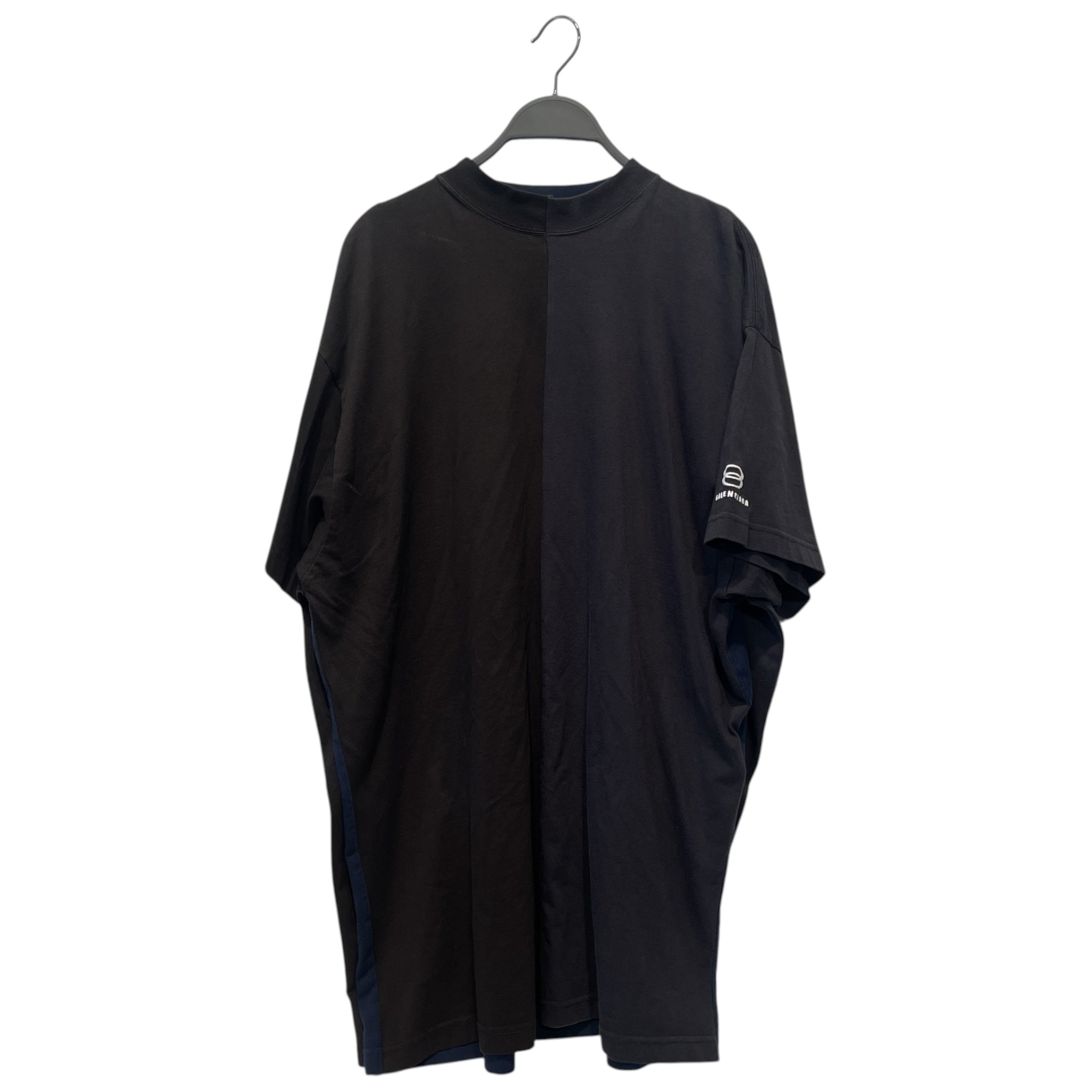 BALENCIAGA/LS T-Shirt/L/Cotton/BLK/UNITY DOULE T SHIRT view 1