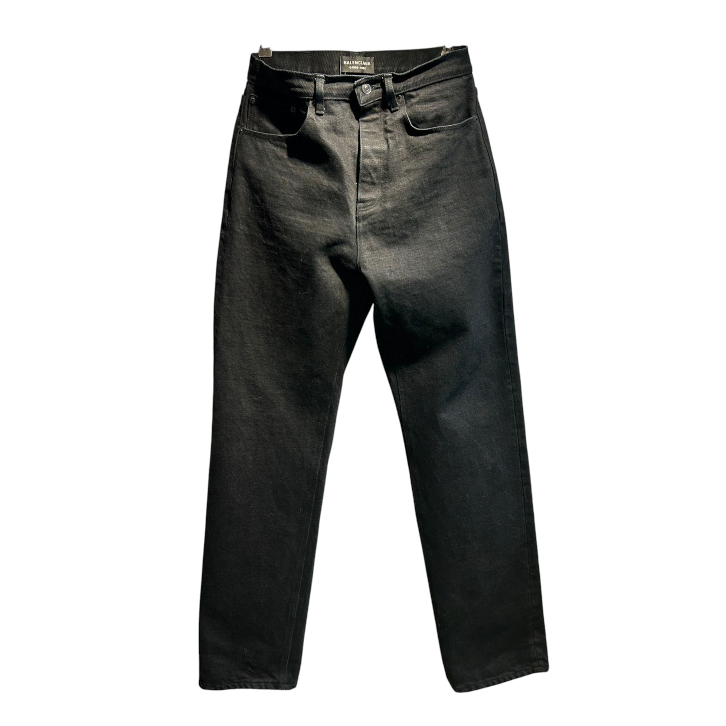 BALENCIAGA/Pants/32/Denim/BLK/2022 view 1