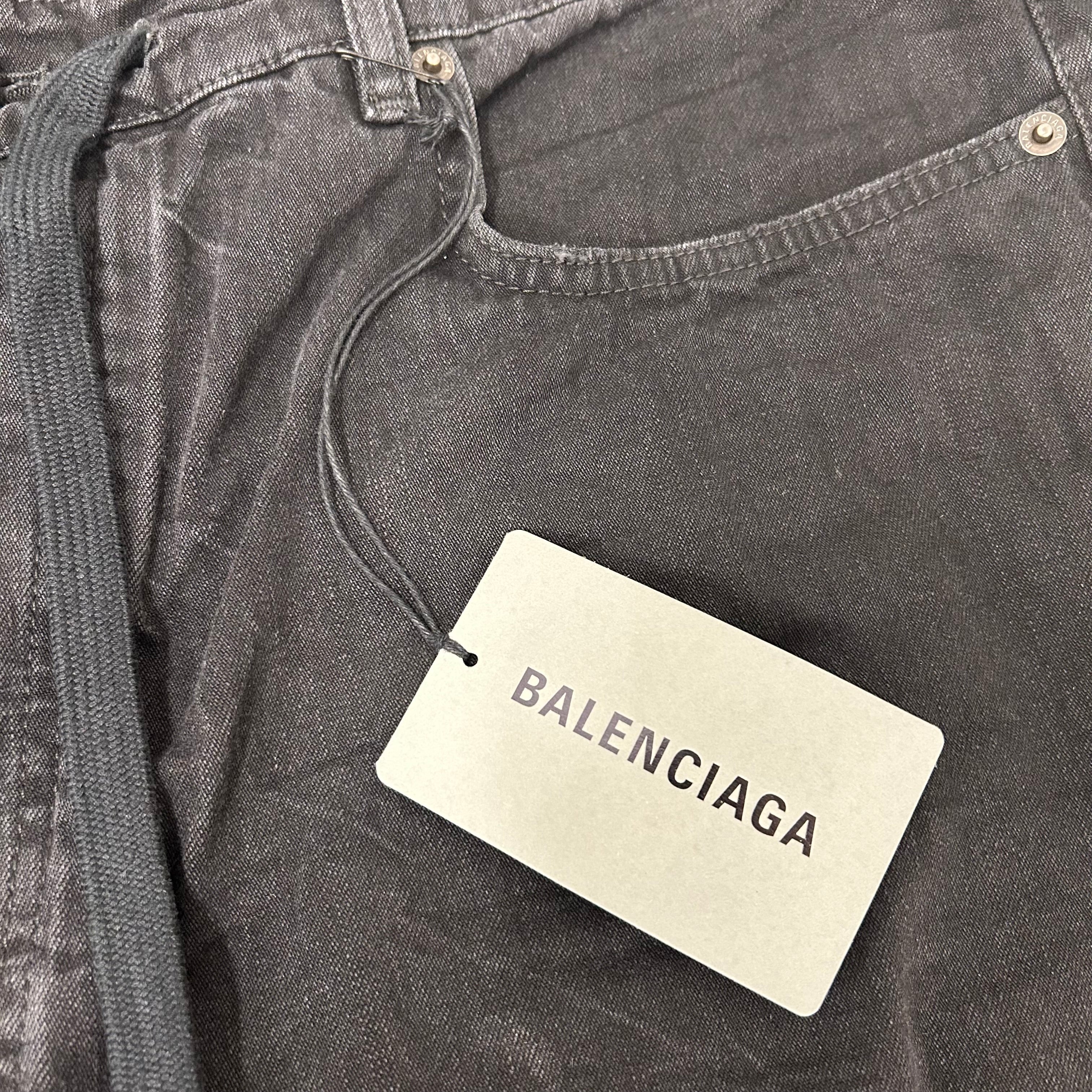 BALENCIAGA/Cargo Pants/L/Cotton/BLK/CARGO PANTS view 7