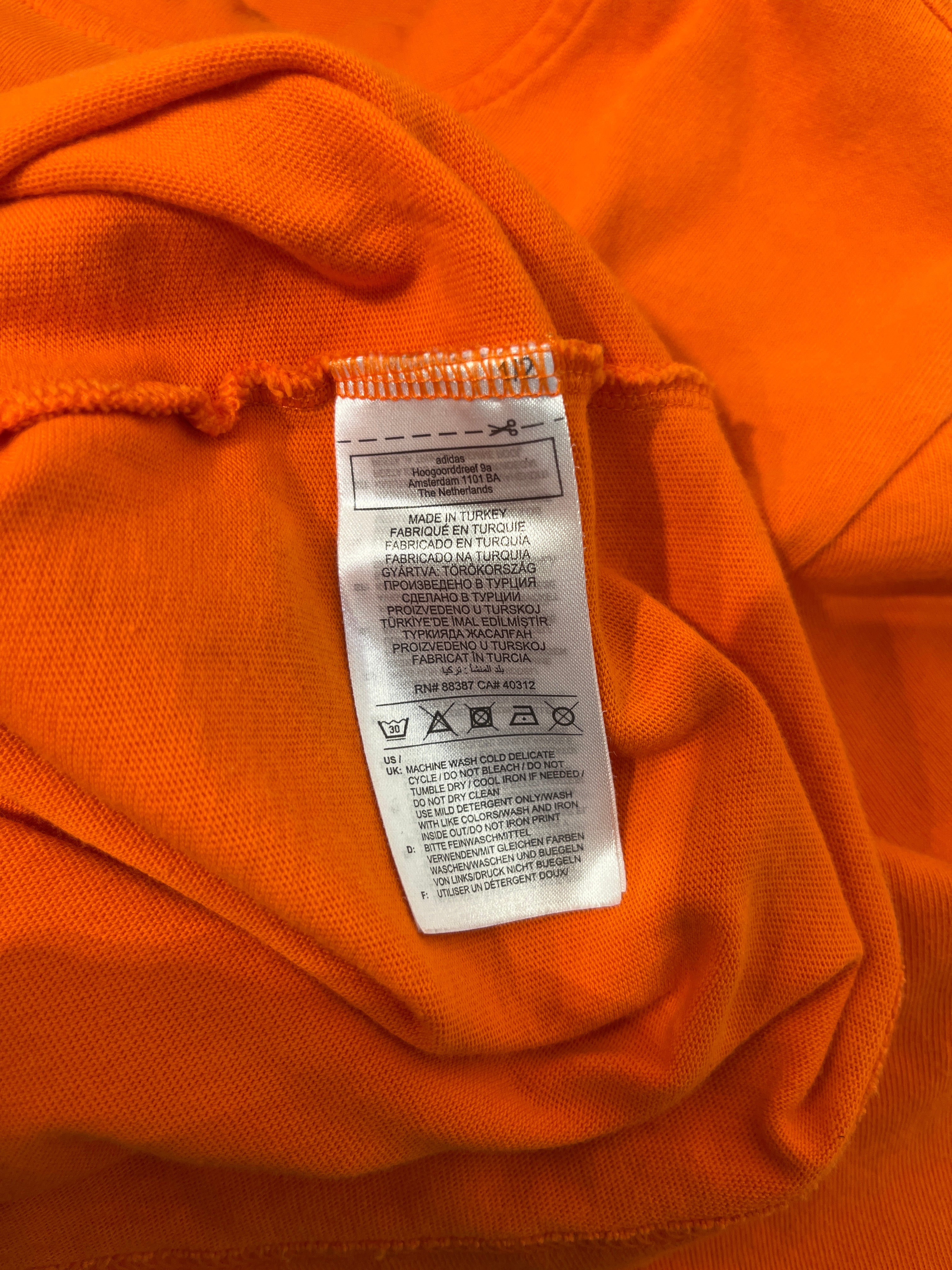 PALACE/T-Shirt/S/Cotton/ORN/ADIDAS X PALACE NATURE TSHIRT view 3
