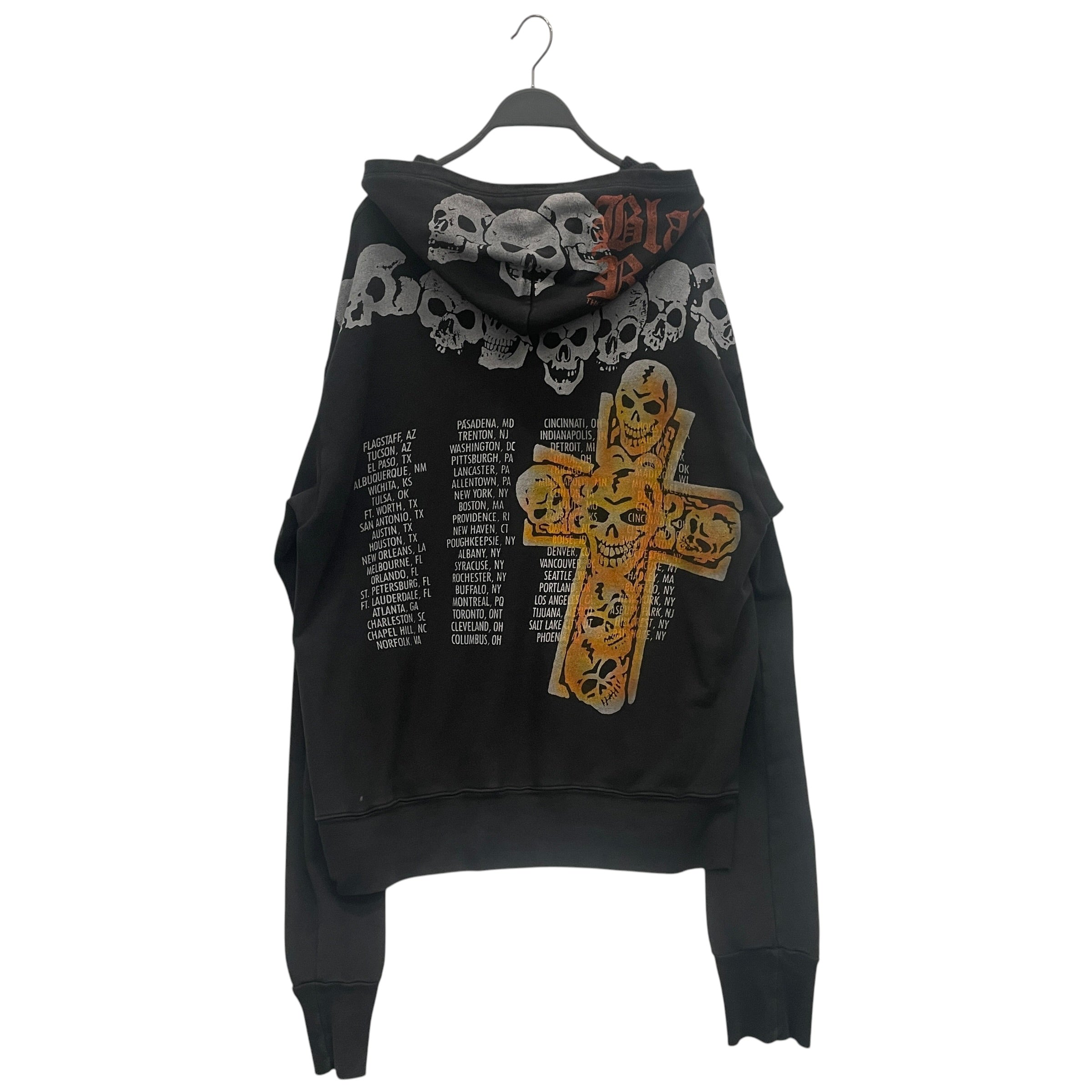 THE GREAT CHINA WALL/Zip Up Hoodie/Cotton/BLK/ view 2