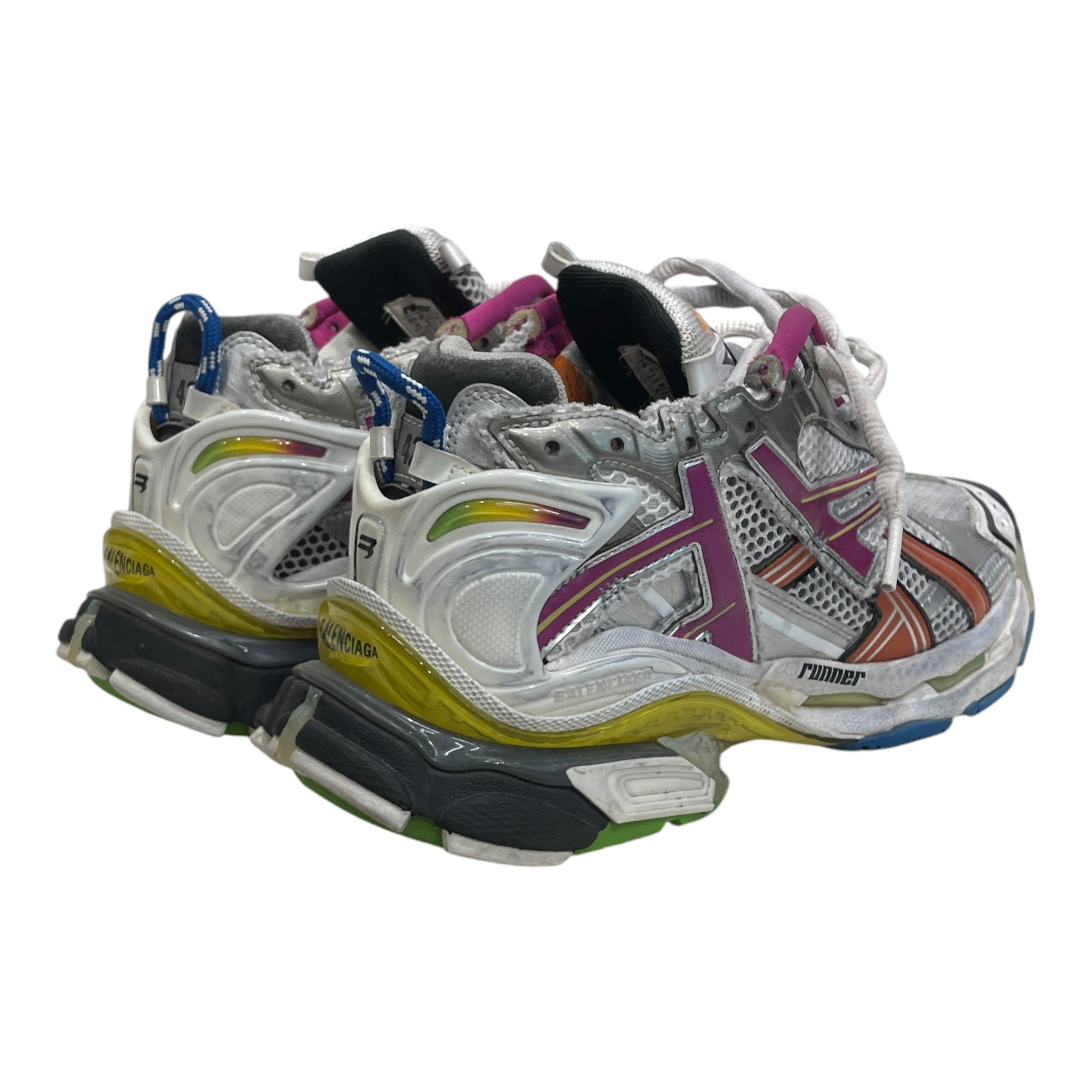 BALENCIAGA/LOW SNEAKERS/EU 42/GRY/RUNNER MULTI view 2