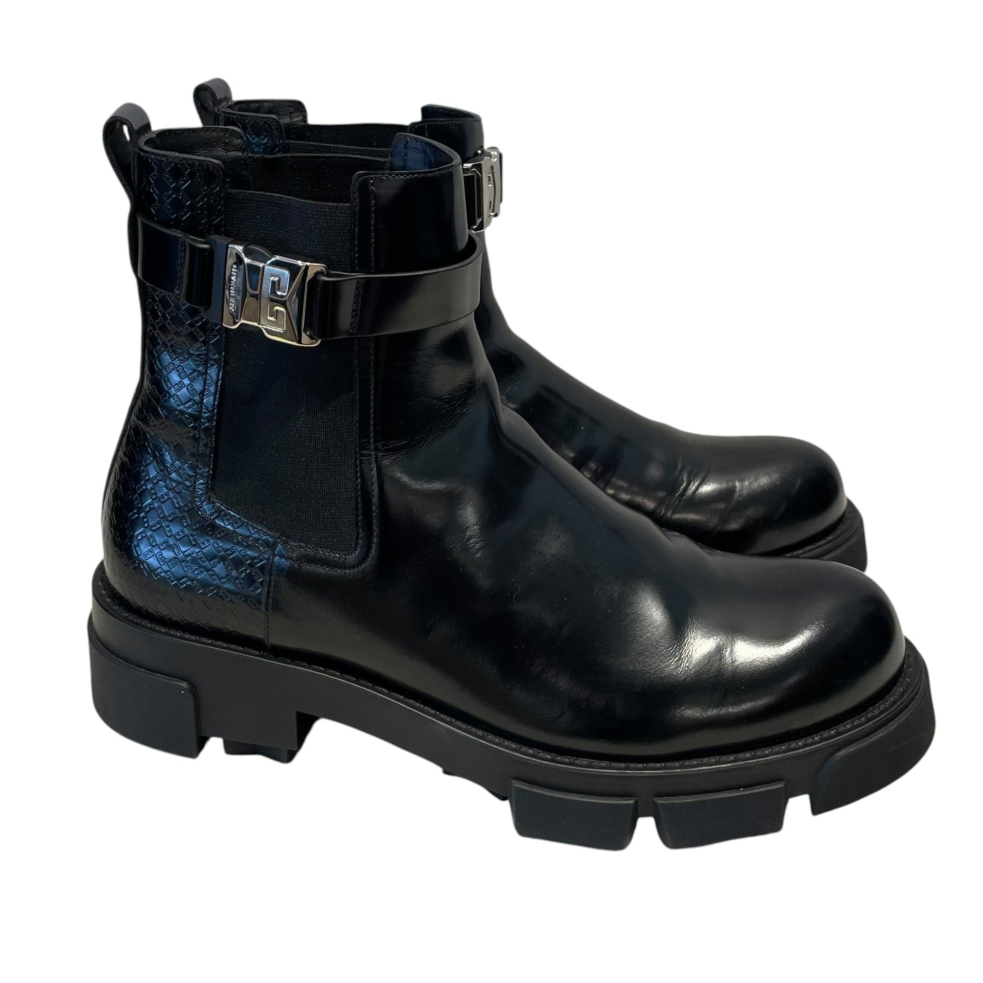 GIVENCHY/Chelsea Boots/US 9/Leather/BLK/terra boot view 1