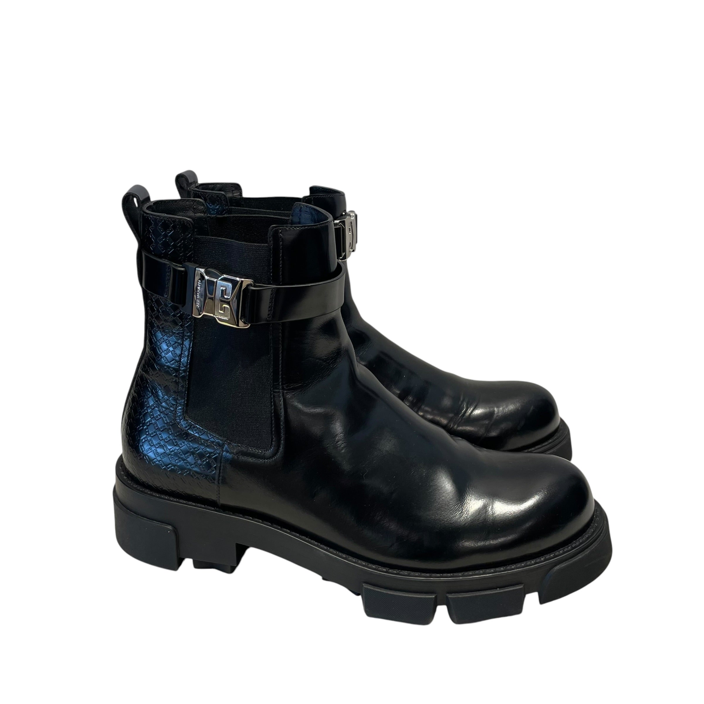 GIVENCHY/Chelsea Boots/US 9/Leather/BLK/terra boot view 5
