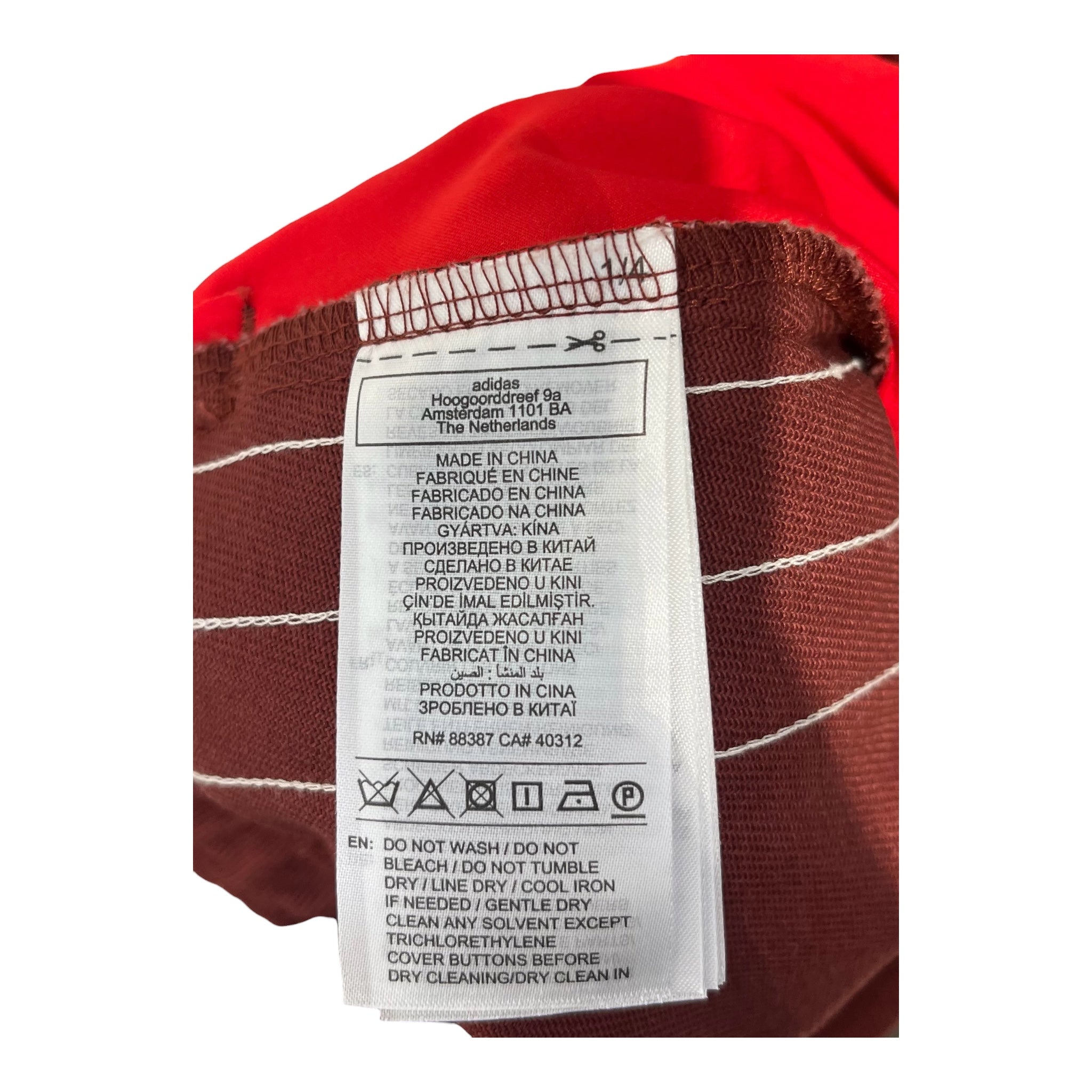 adidas/CLOT(CLOTAPPAREL)/Pants/XL/Cotton/BRD/foot strap view 5