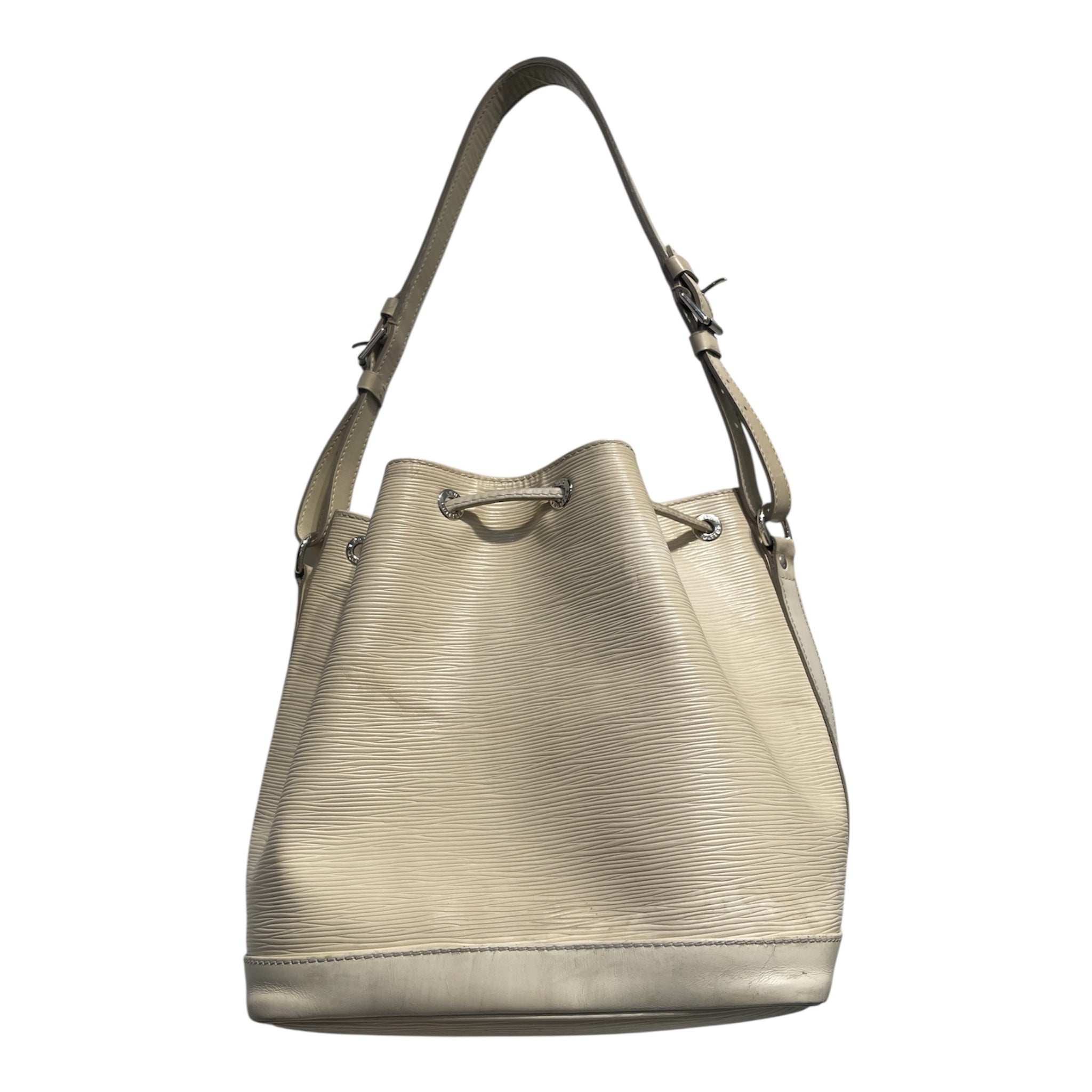 LOUIS VUITTON/Basket Bag/Leather/WHT/Epi Leather Noe Bucket Bag view 2
