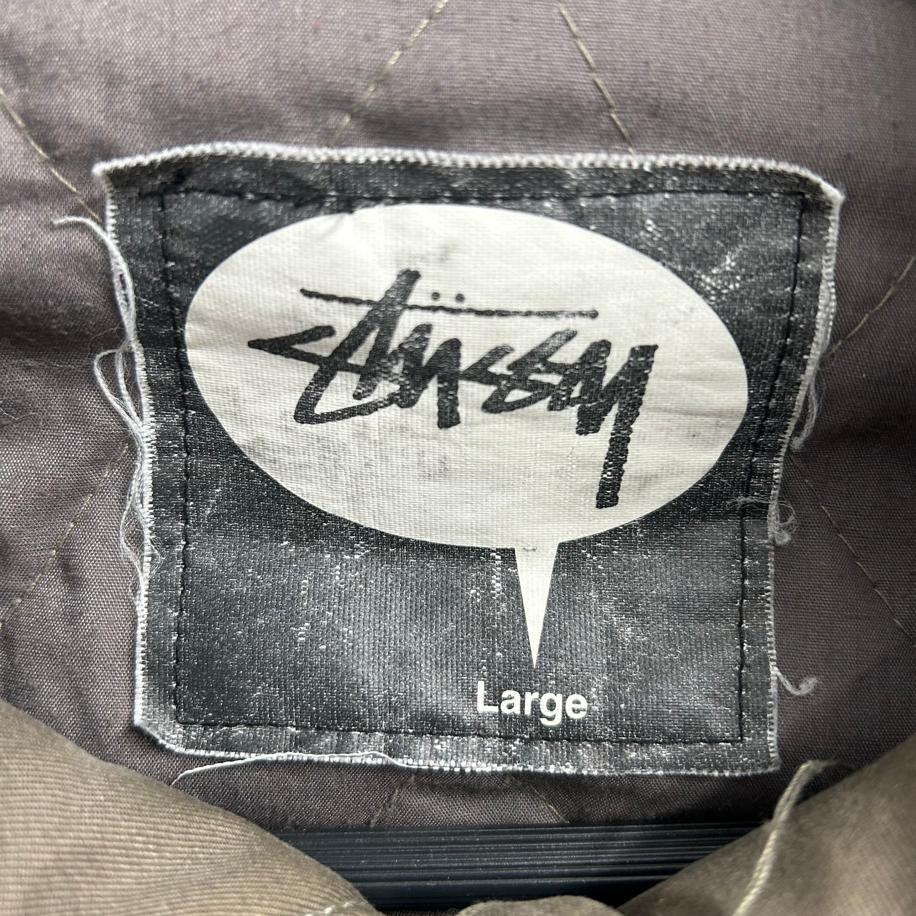 STUSSY/Jacket/L/Cotton/KHK/ view 3