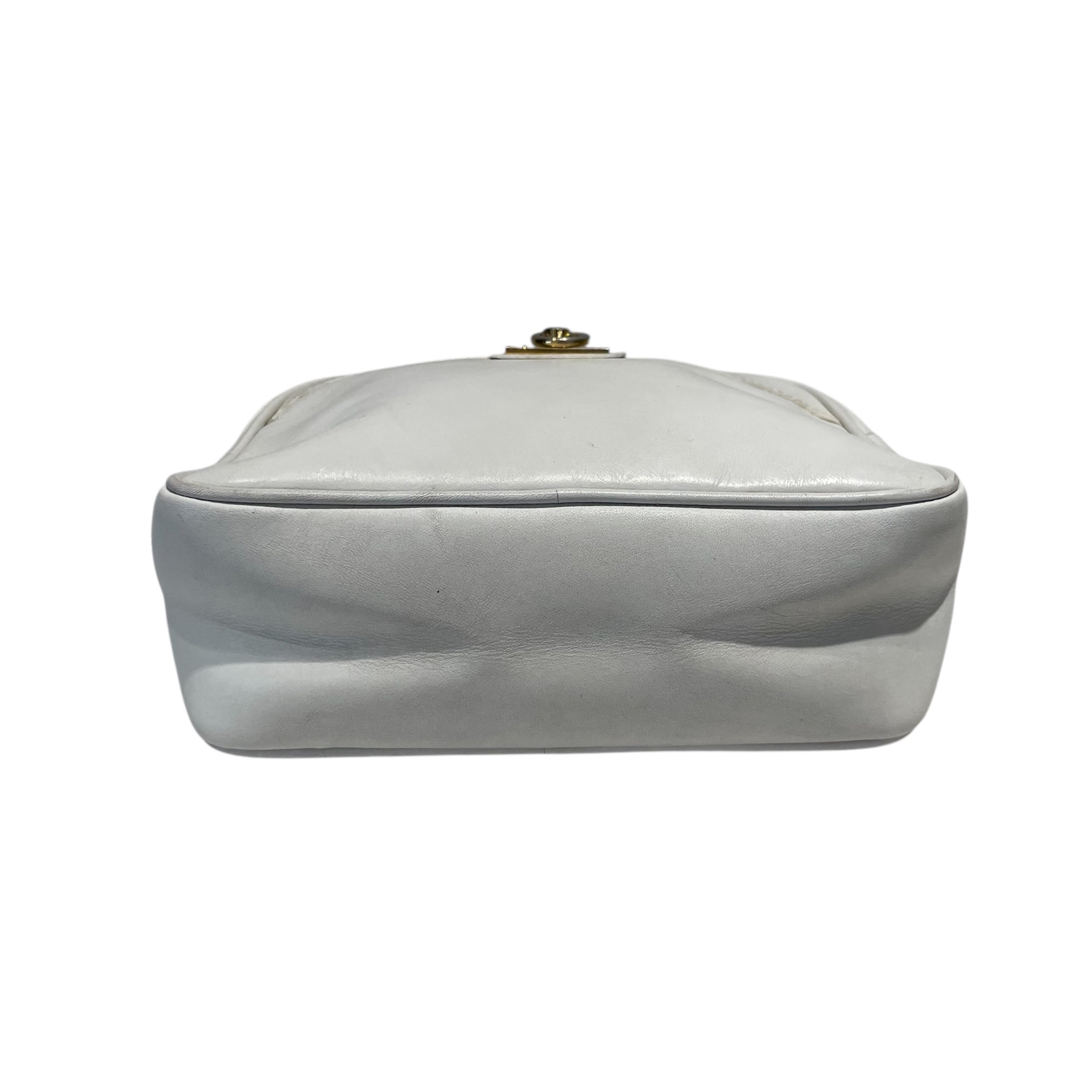 CELINE/Cross Body Bag/Leather/WHT/LEATHER BAG view 3