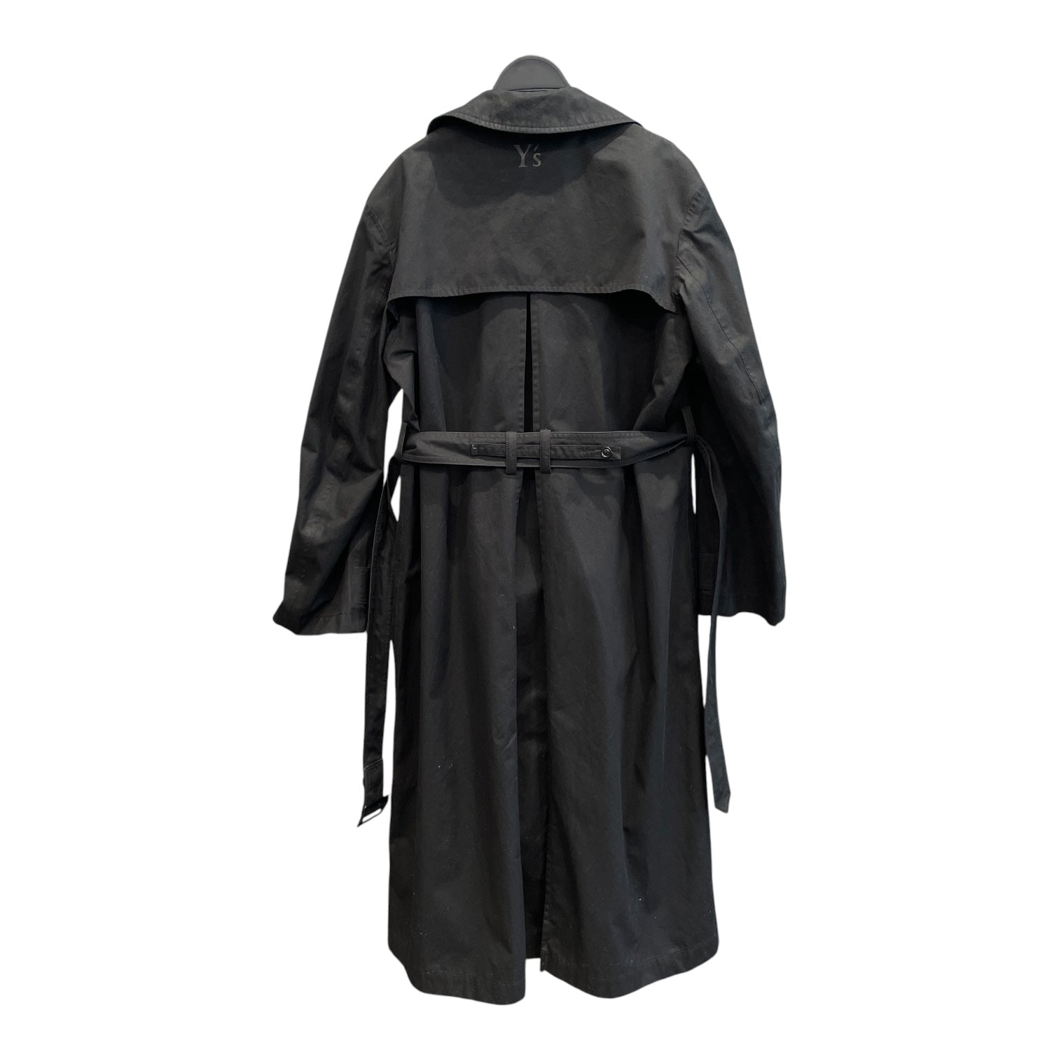 Y's/Trench Coat/2/Cotton/BLK/ view 2