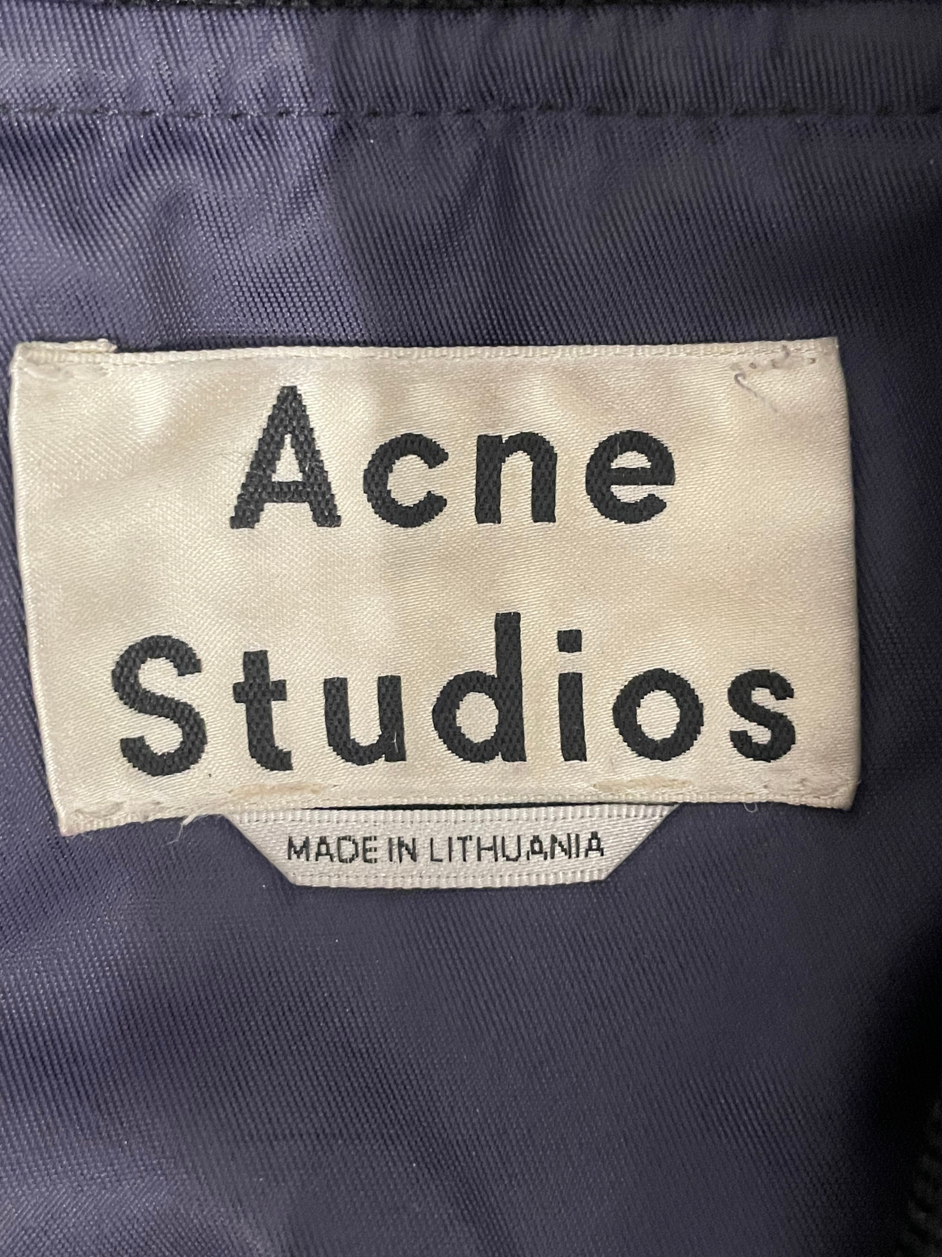 Acne Studios/Coat/34/Nylon/BLK/BOMBER JACKET VARDEN TECHPSS16 view 3