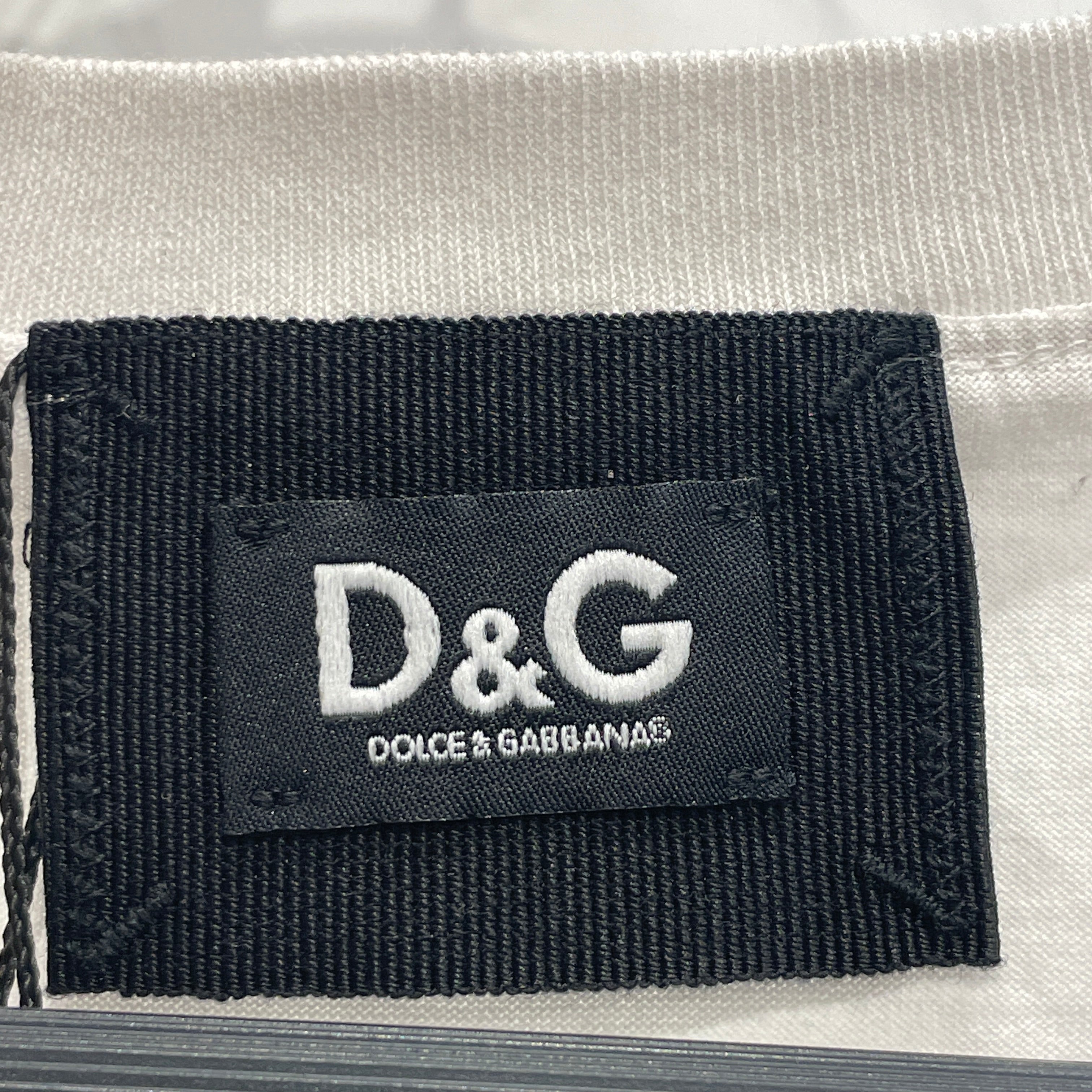 DOLCE&GABBANA/T-Shirt/36/Cotton/GRY/All Over Print/D&G JEWEL GRAPHIC TEE view 4