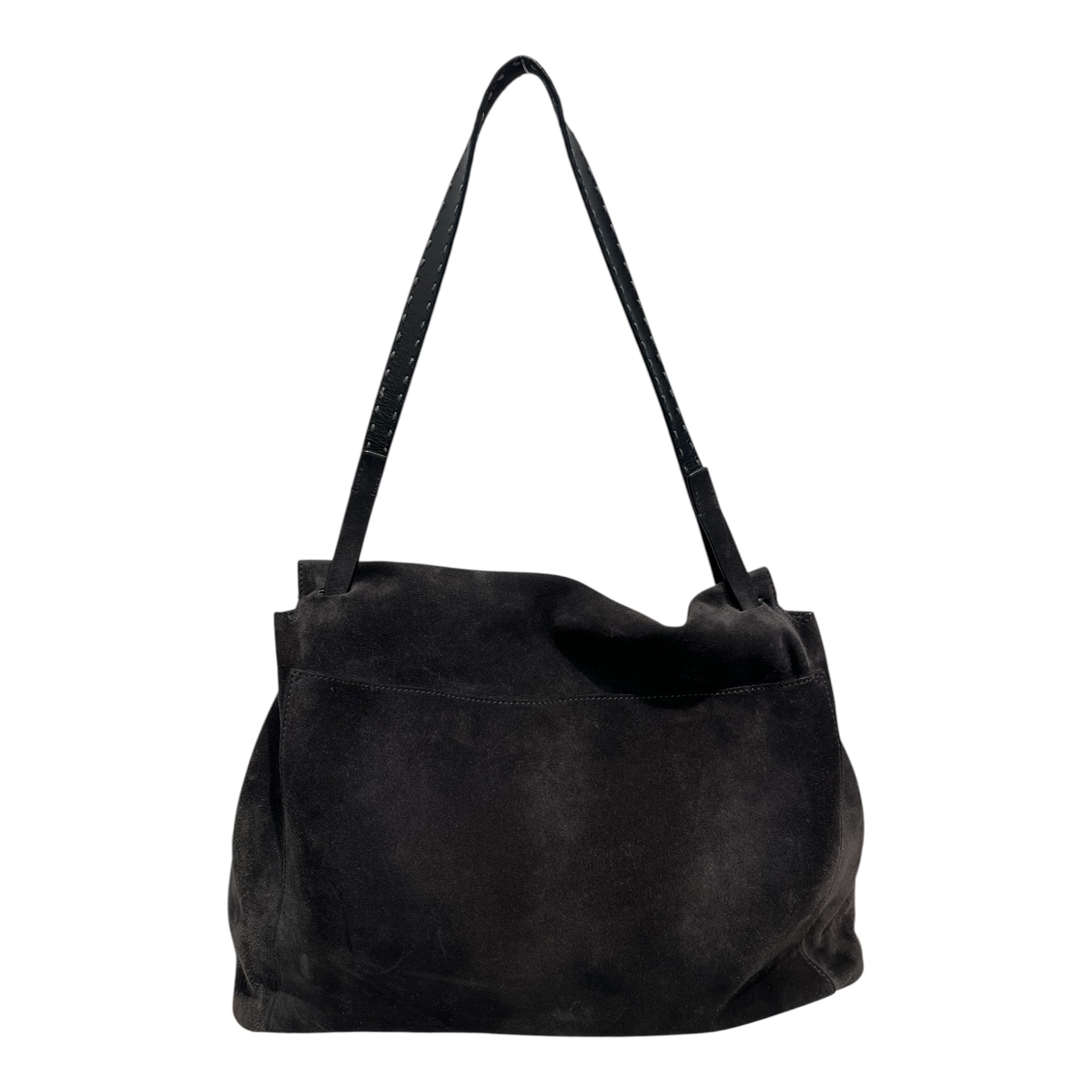 THE ROW/Bag/Suede/GRY/sidekick two silver hardwre view 2
