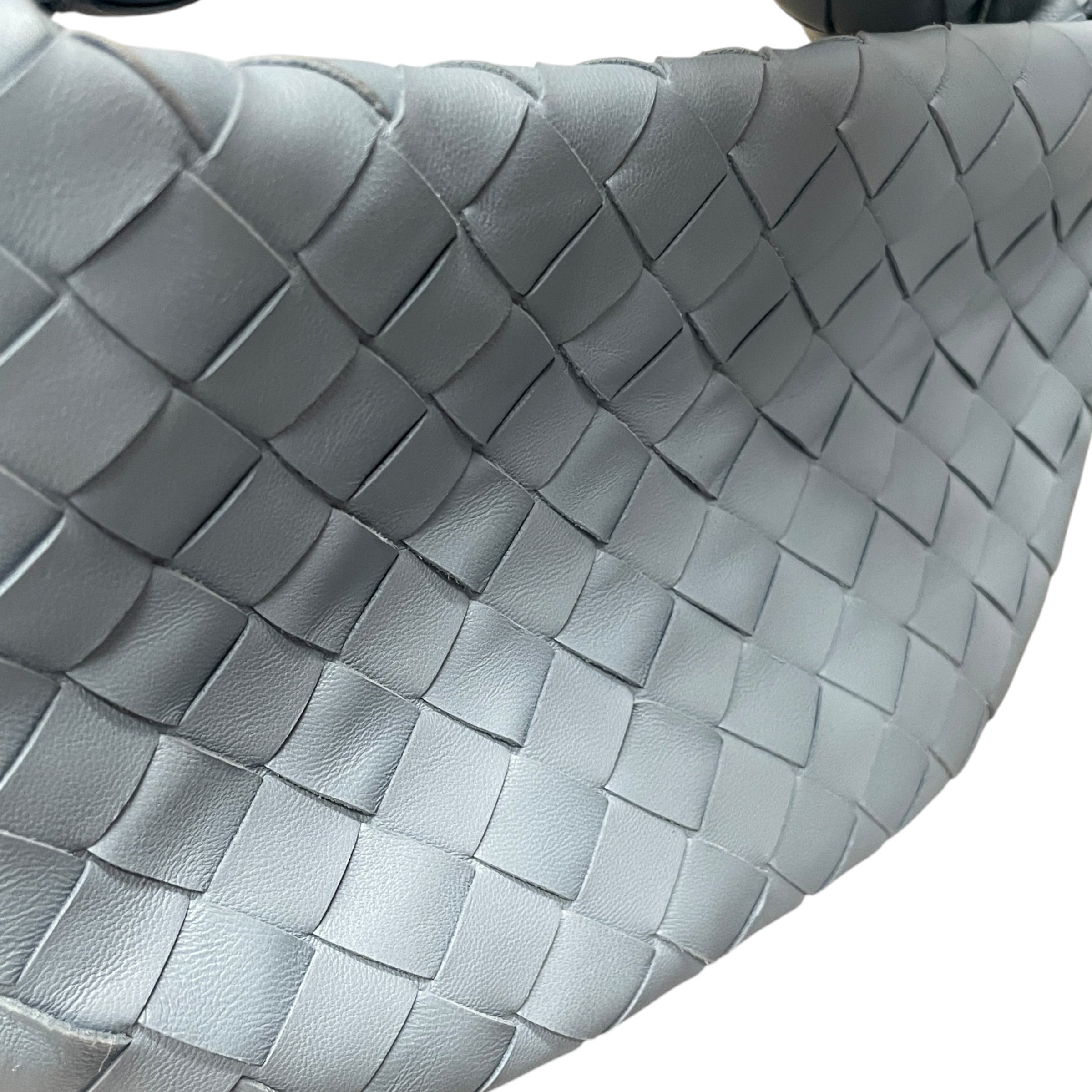 BOTTEGA VENETA/Bag/Leather/BLU/MINI INTERWEAVE HOBO view 6