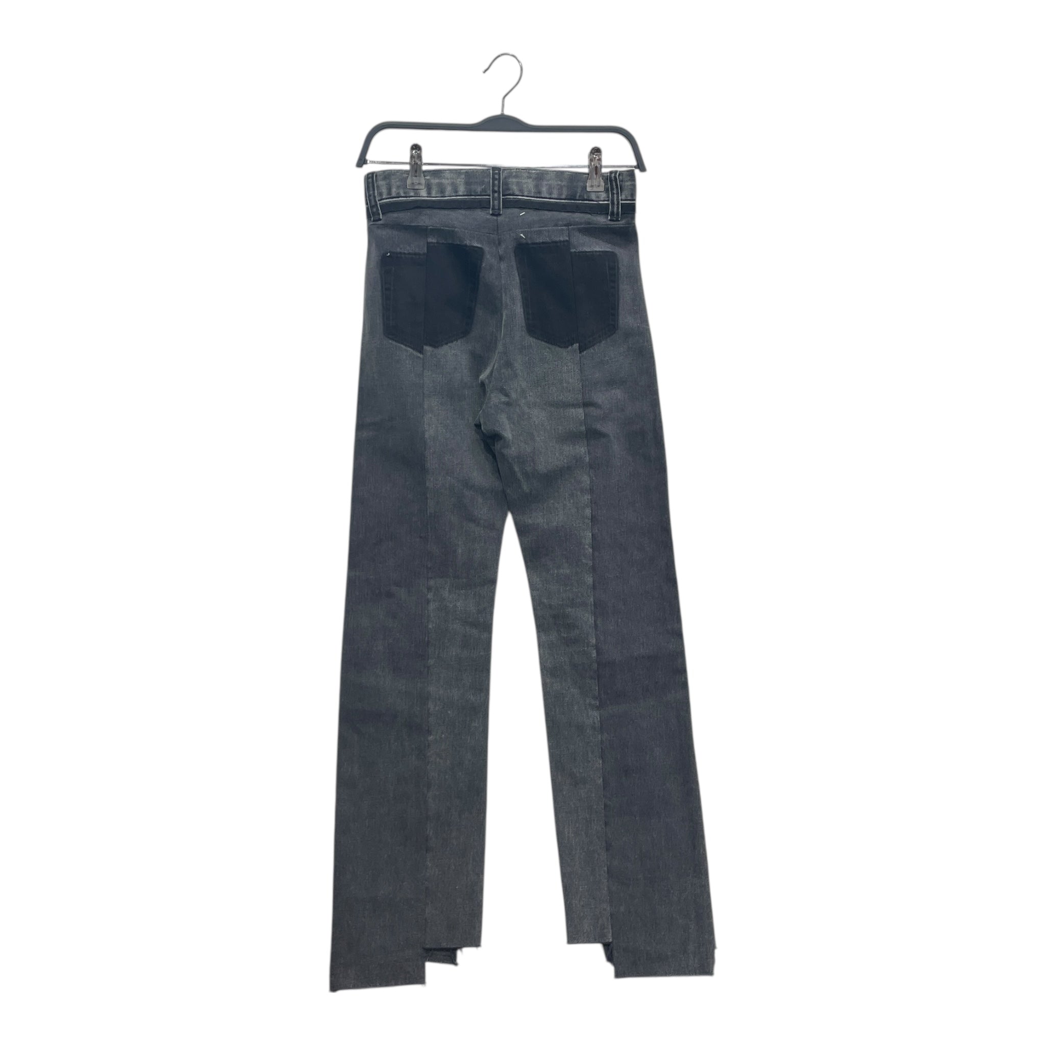 Maison Margiela/Skinny Pants/36/Denim/GRY/PANELED DENIM view 2