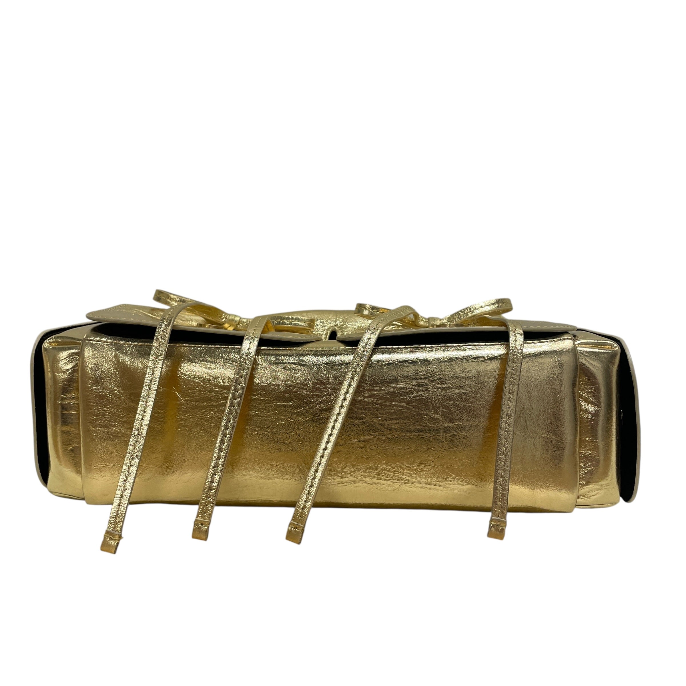 Acne Studios/Hand Bag/Leather/GLD/2 POCKET, SIDE PCKTS view 3