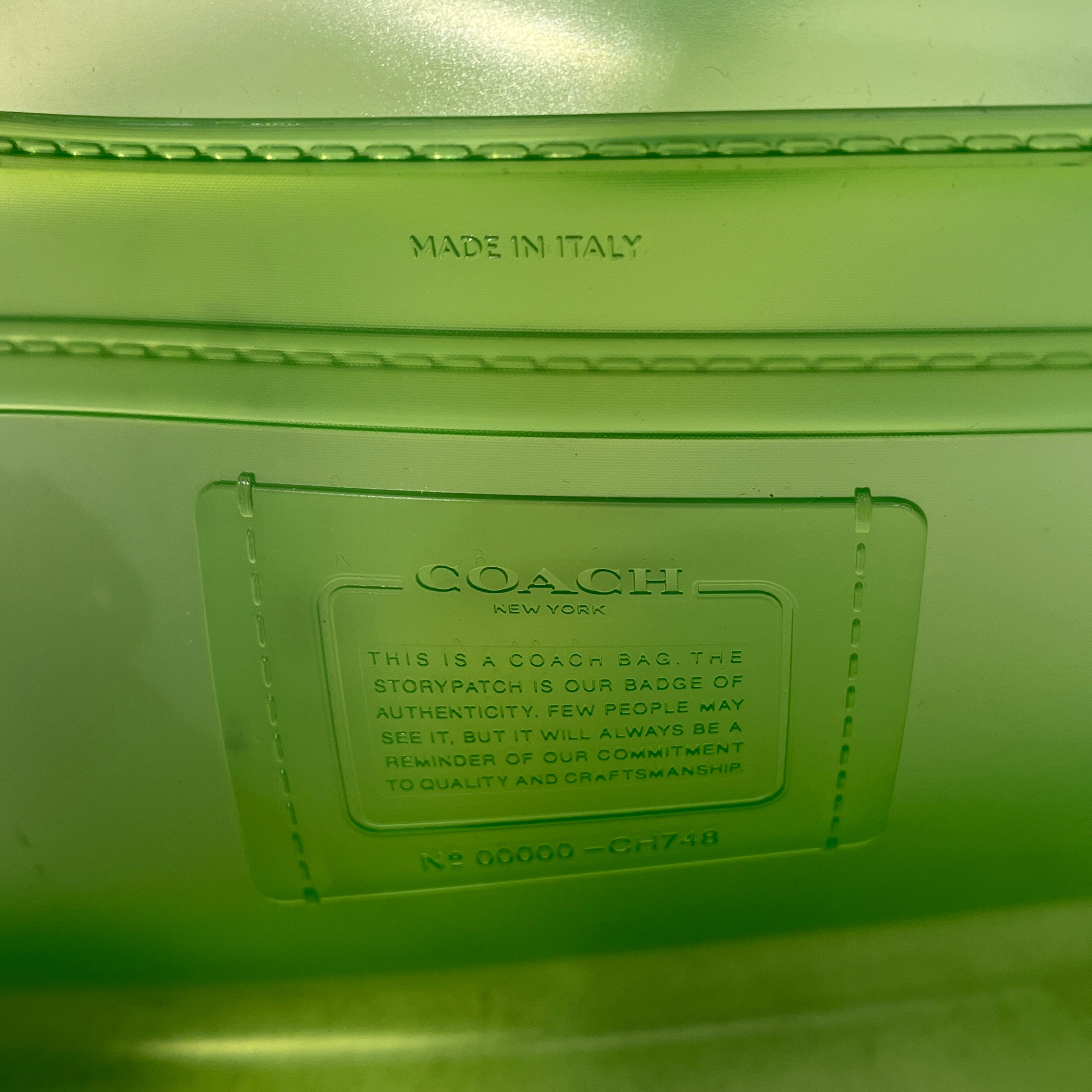 COACH/Cross Body Bag/GRN/Jelly Tabby Signature Retro view 5