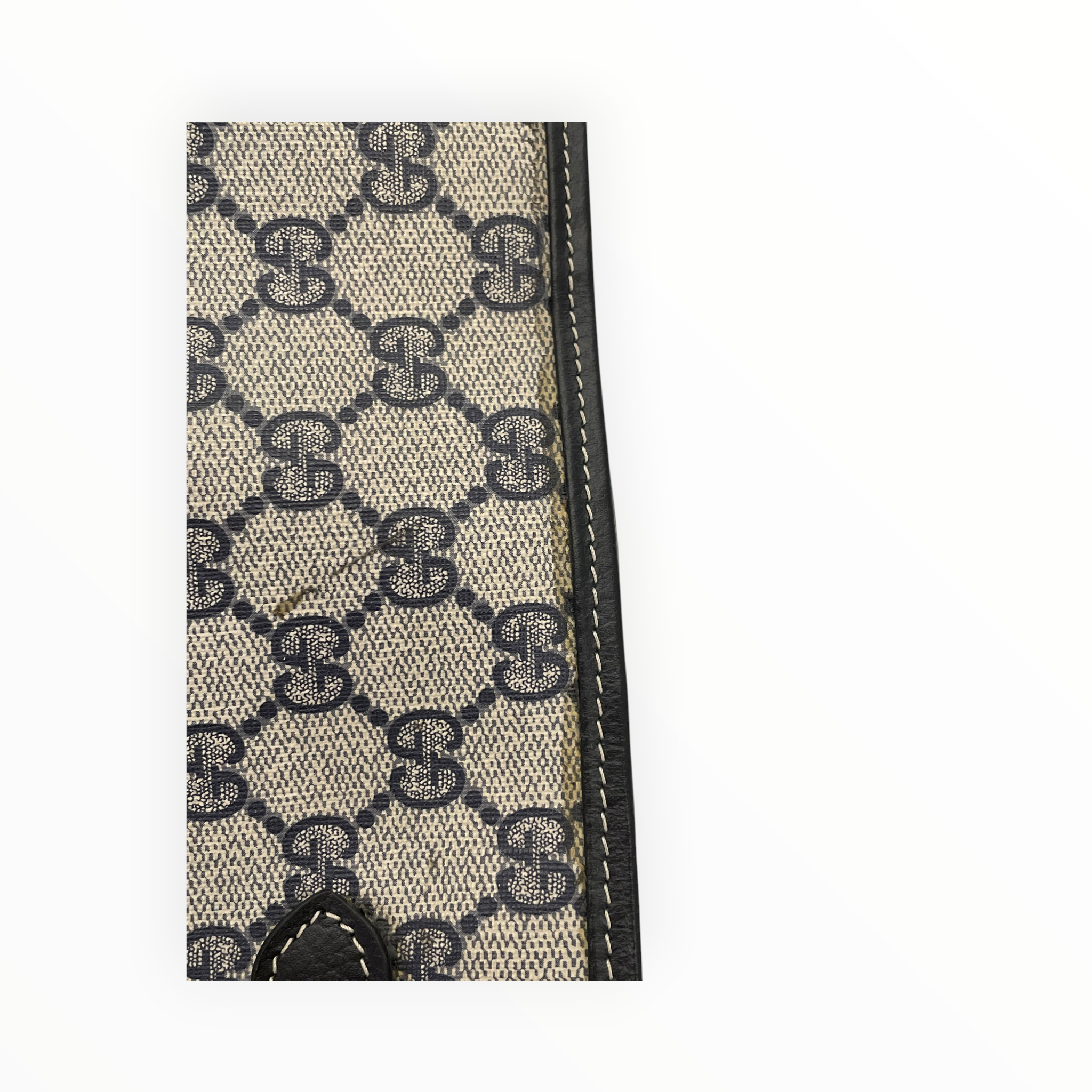 GUCCI/Vintage/Tote Bag/Monogram/GRY/GG Supreme Tote Monogram view 8