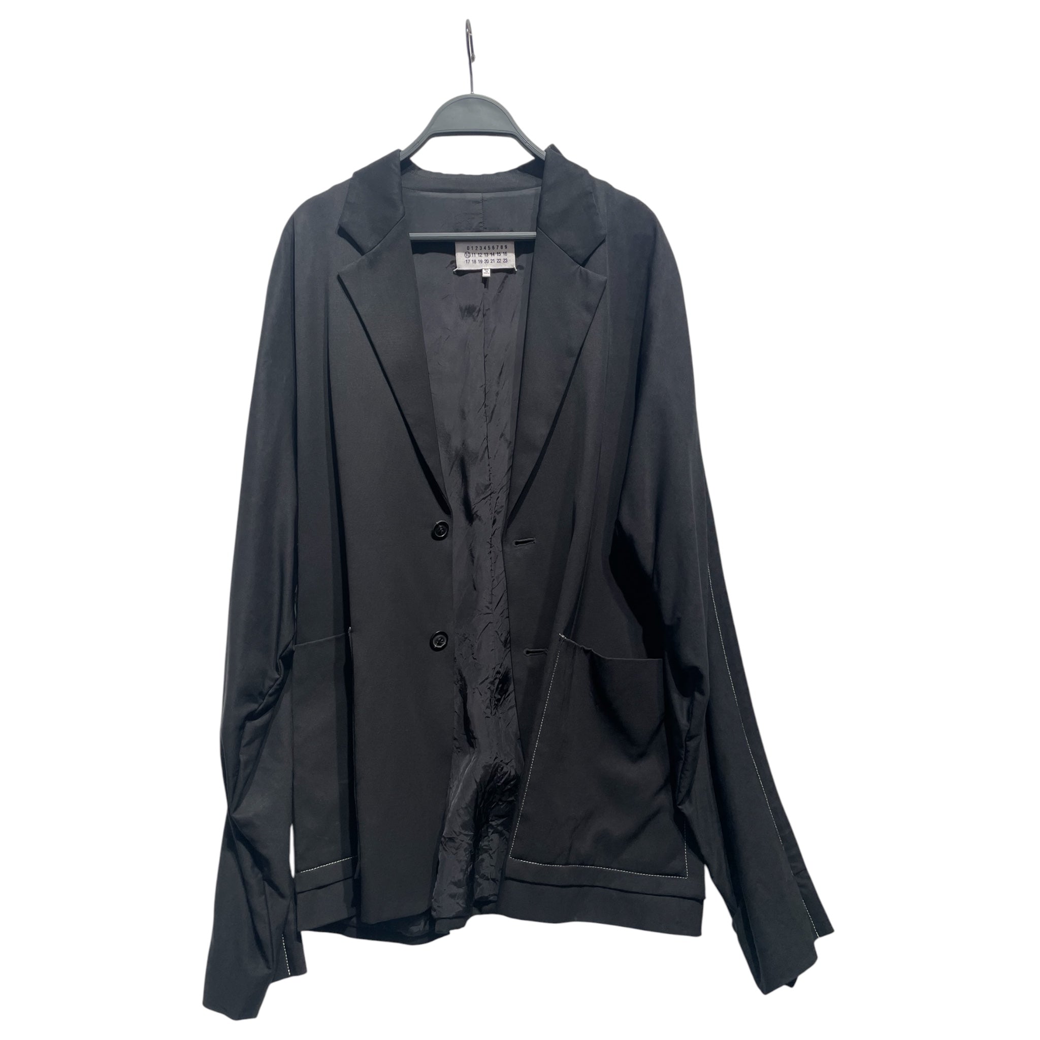 Maison Margiela/Tailored Jkt/48/BLK/ view 1