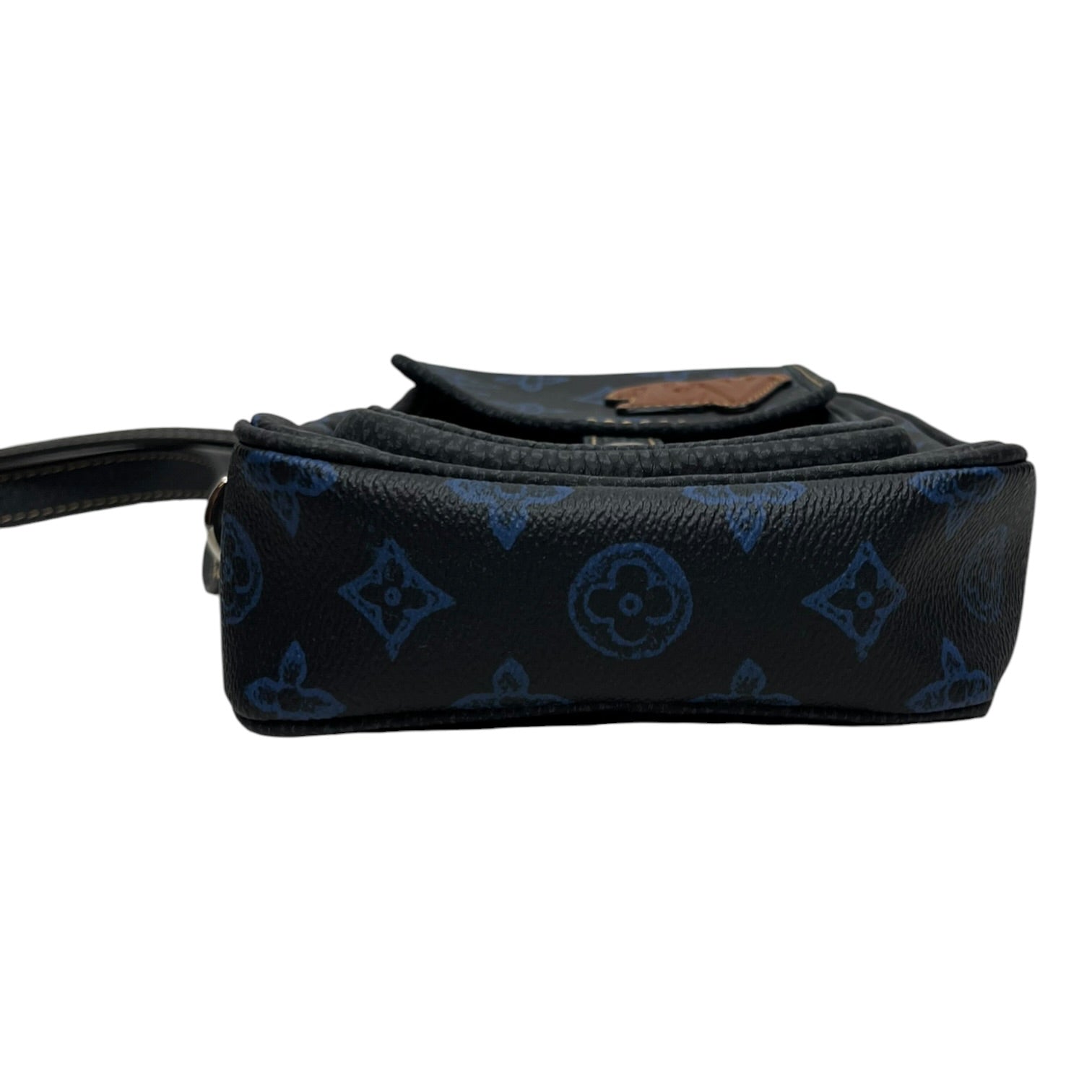 LOUIS VUITTON/Cross Body Bag/Monogram/Leather/BLU/CHRISTOPHER WEARABLE WALLET view 6