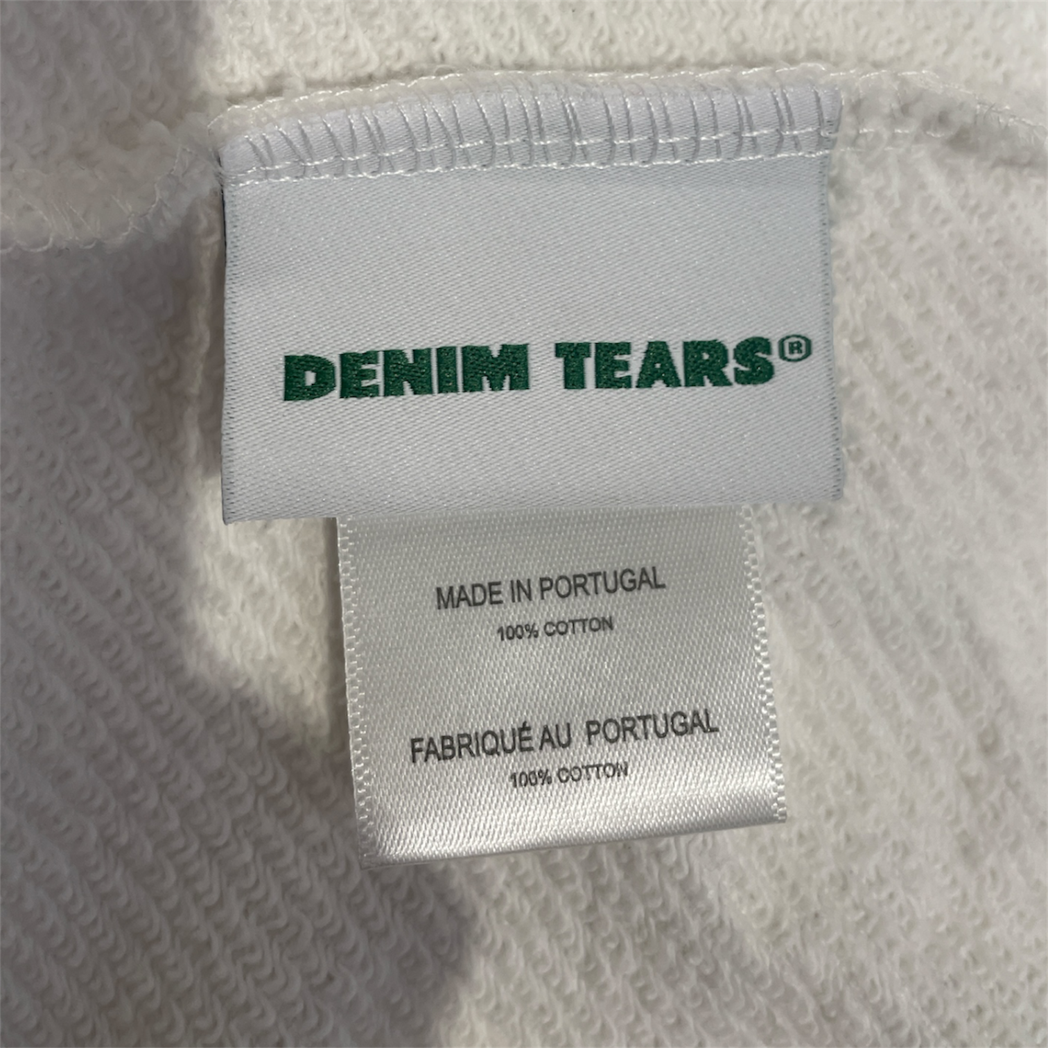 DENIM TEARS/Hoodie/XL/Cotton/WHT/WHITE FLORAL AOP view 4
