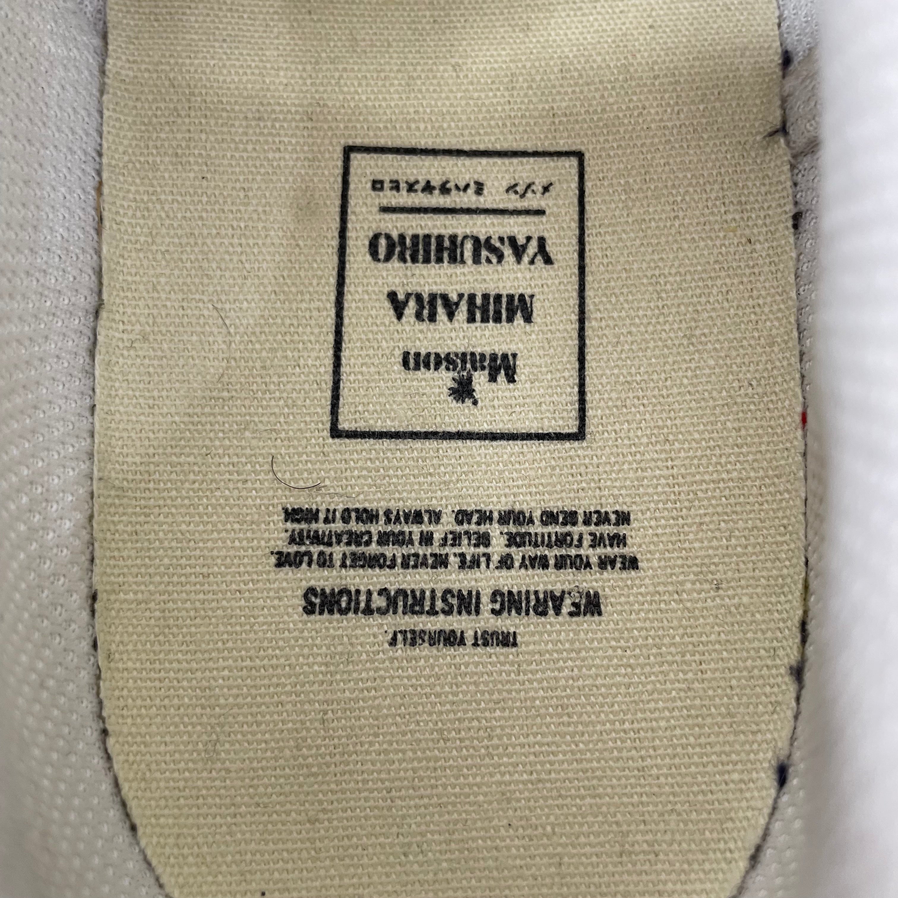 MIHARA YASUHIRO/Low-Sneakers/EU 43/Polyester/GRY/DISTRESSED view 3