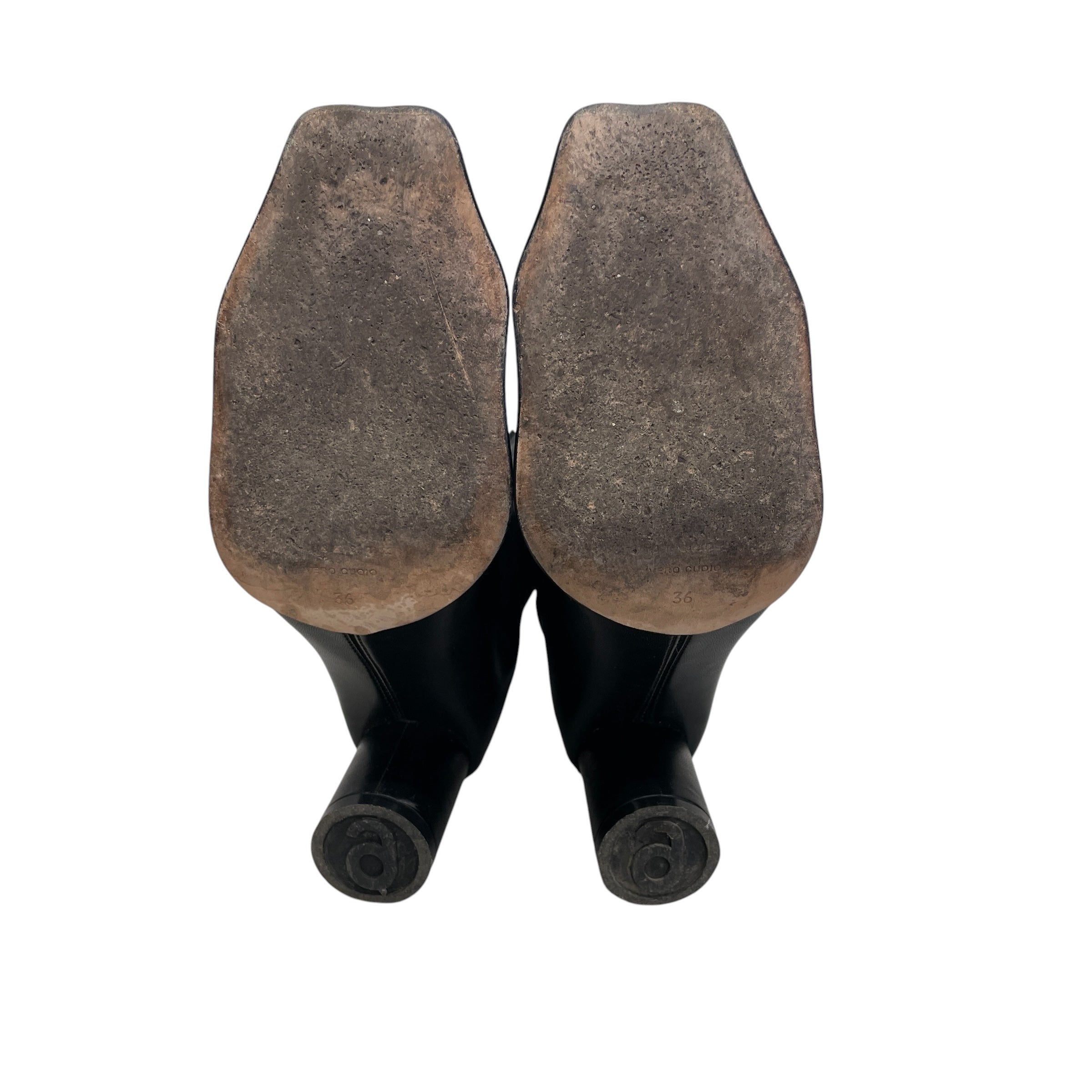 MM6/Chelsea Boots/EU 36/Leather/BLK/ view 3