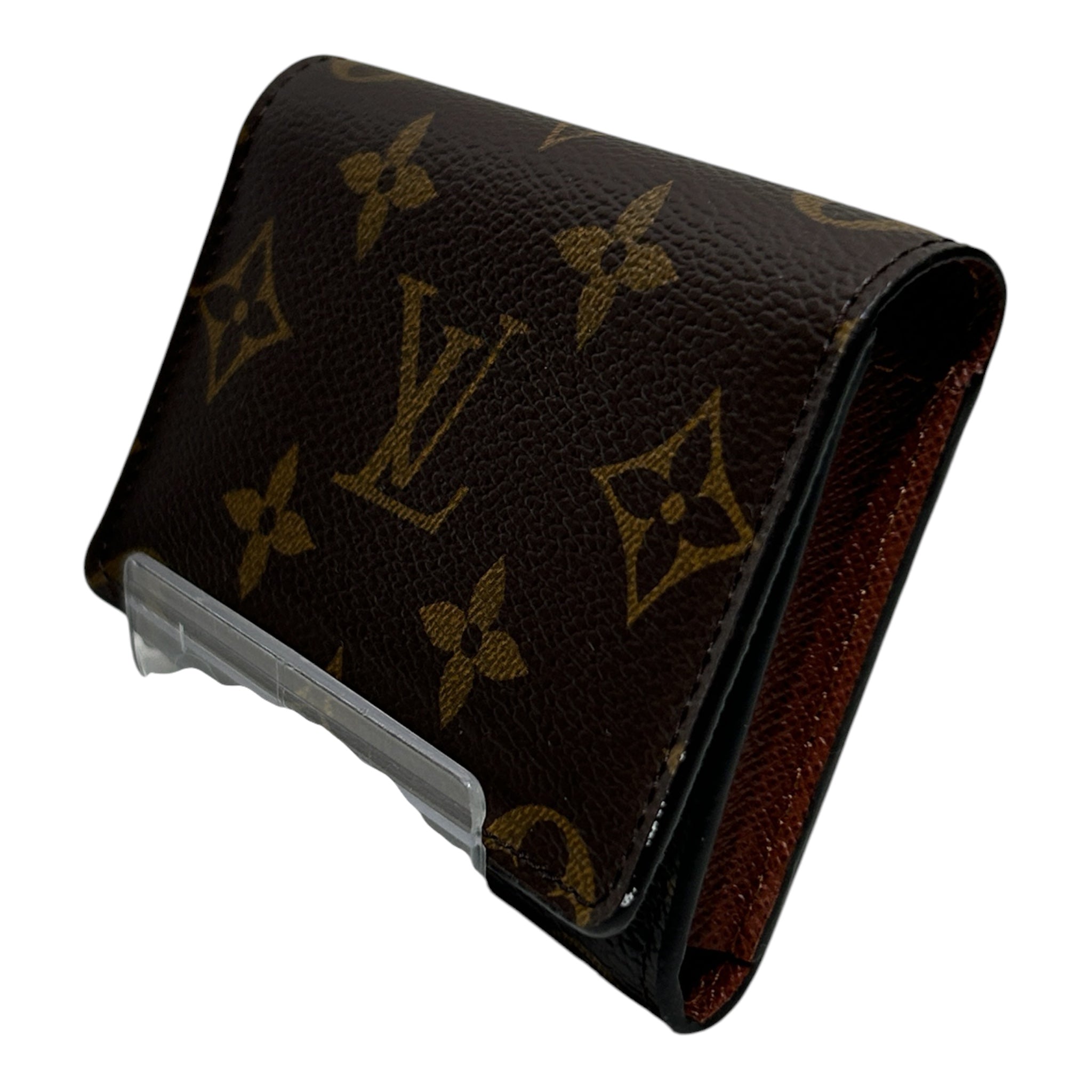 LOUIS VUITTON/Bifold Wallet/Monogram/Leather/BRW/ view 1