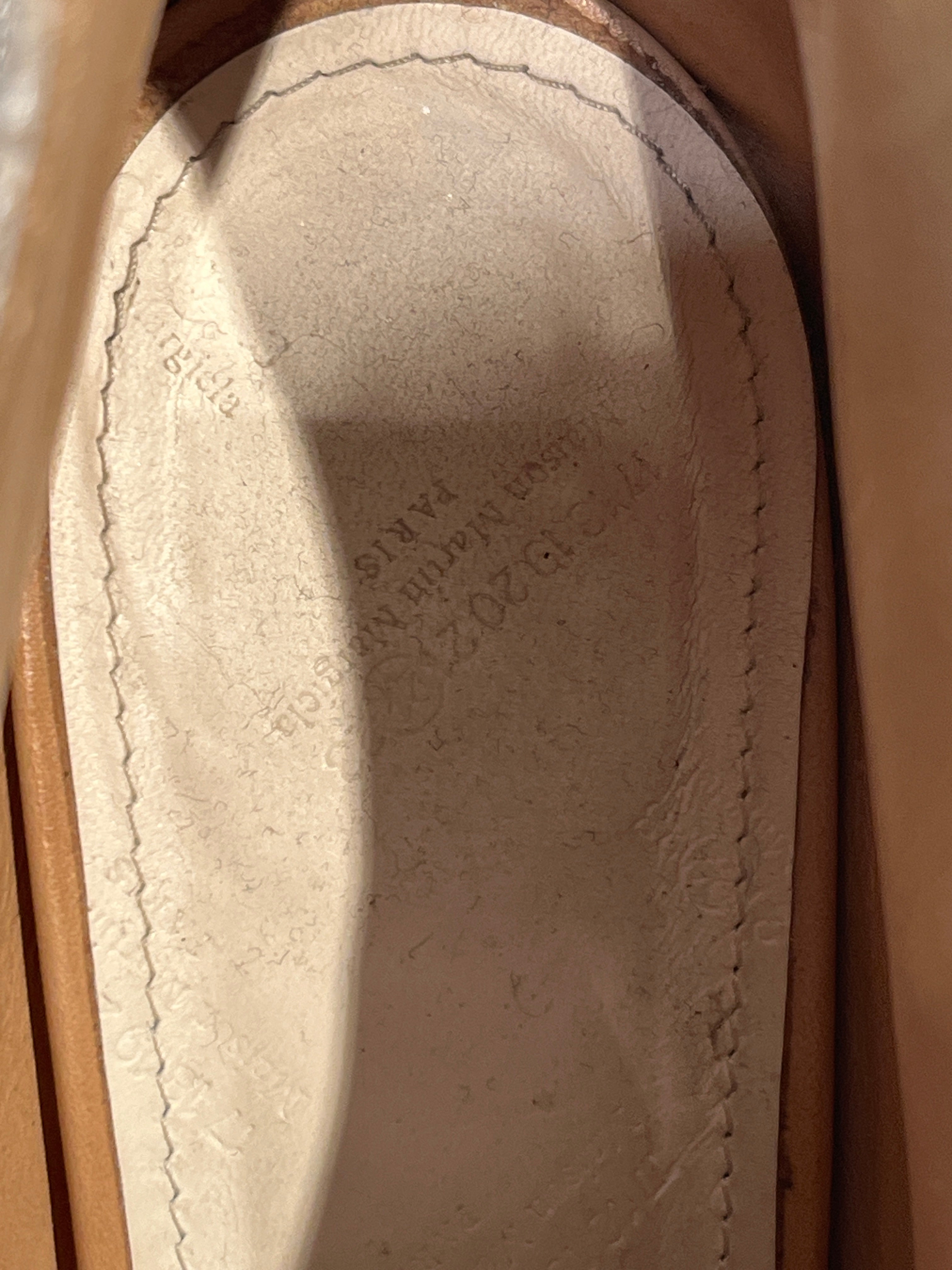 Maison Margiela/Heels/EU 40.5/Leather/WHT/Plain-Toe/ view 4