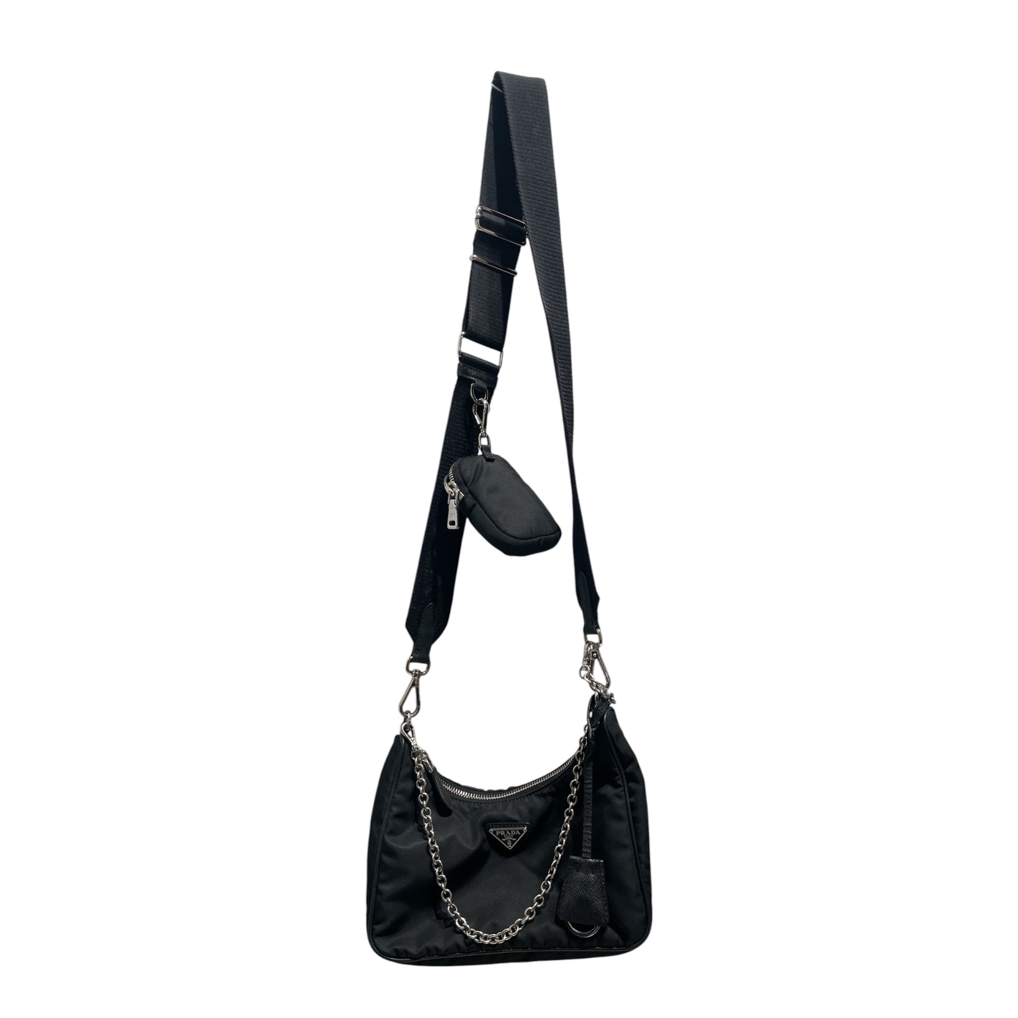 PRADA/Bag/Nylon/BLK/2005 Re-Edition view 1