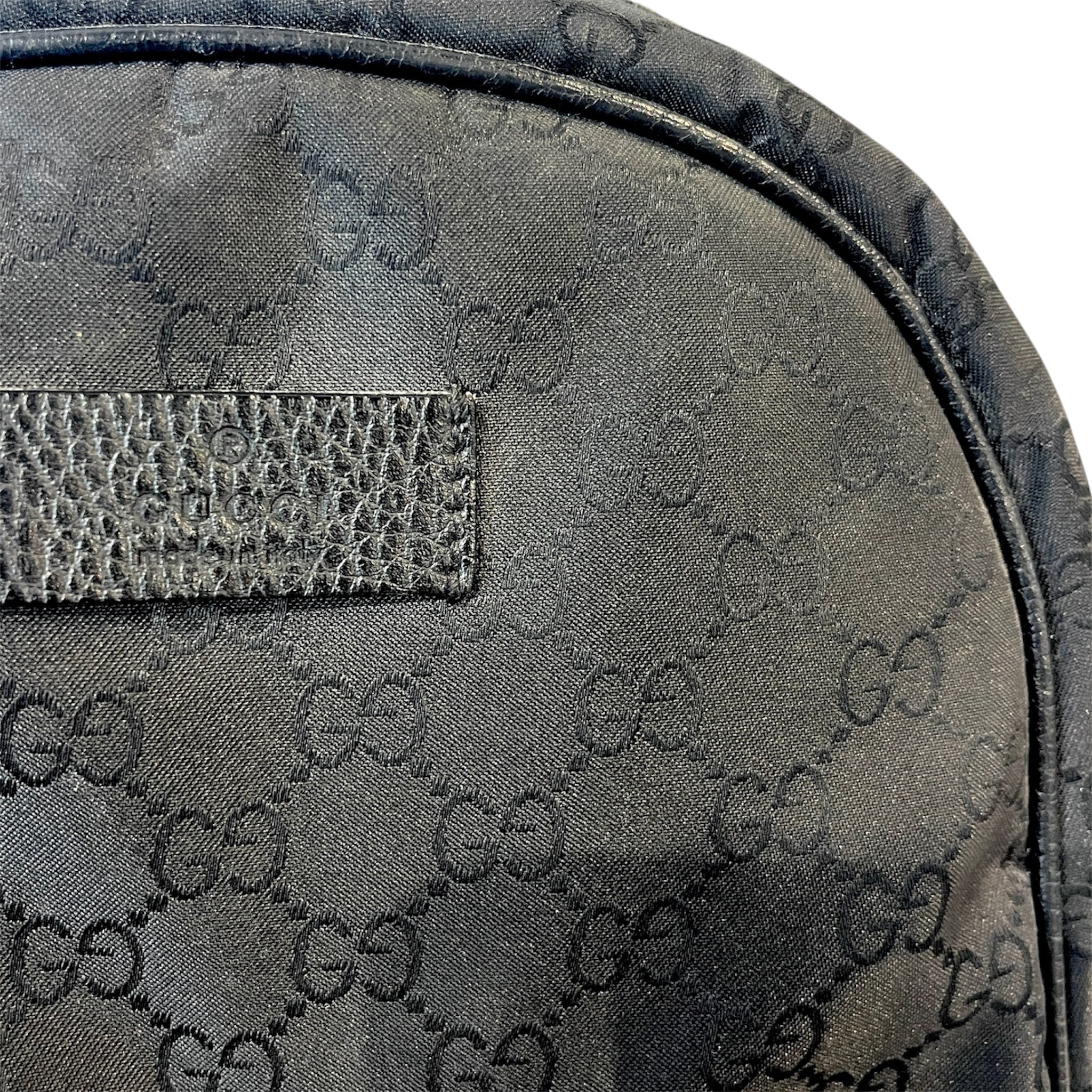 GUCCI/Backpack/All Over Print/BLK/MONOGRAM view 8